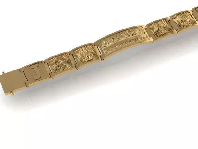 Pulseira 3D print model_0