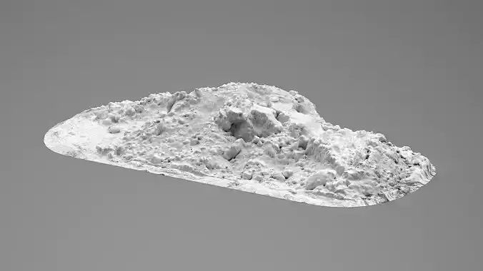 Realistic Snow Pile- Variation 5