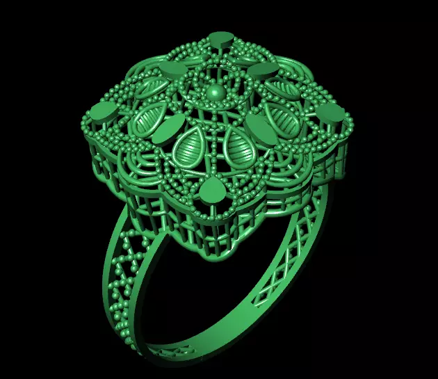 Rings 3D print model_2