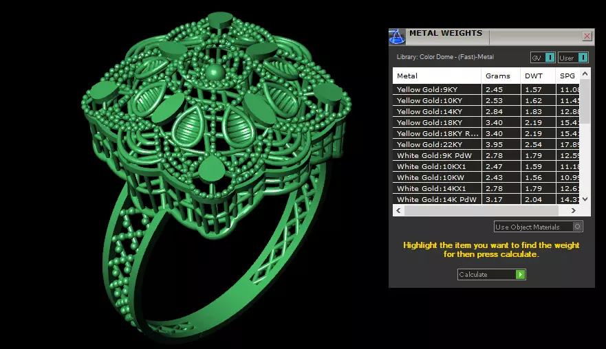 Rings 3D print model_3