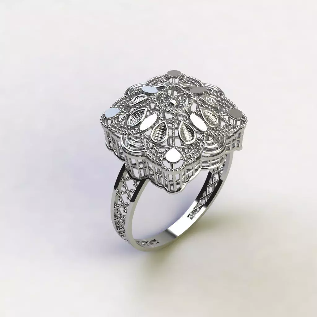 Rings 3D print model_1