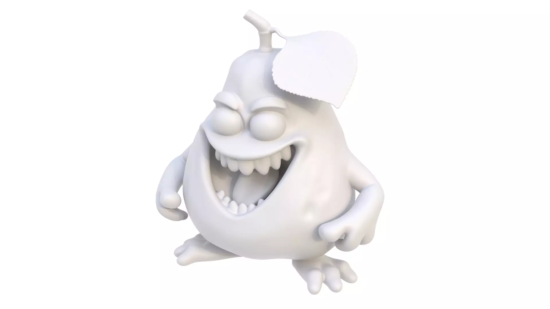 Mutant pear 3D model