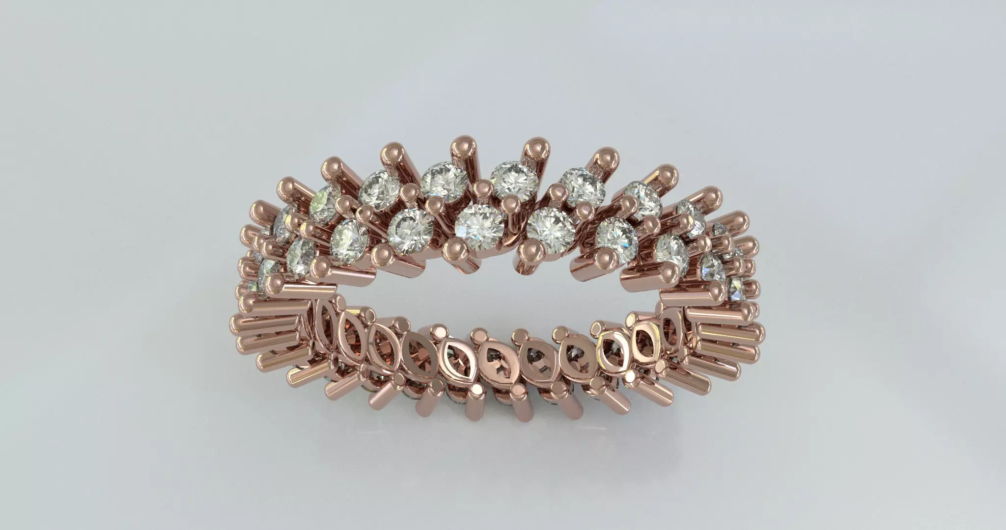 weeding ring 3D print model_0