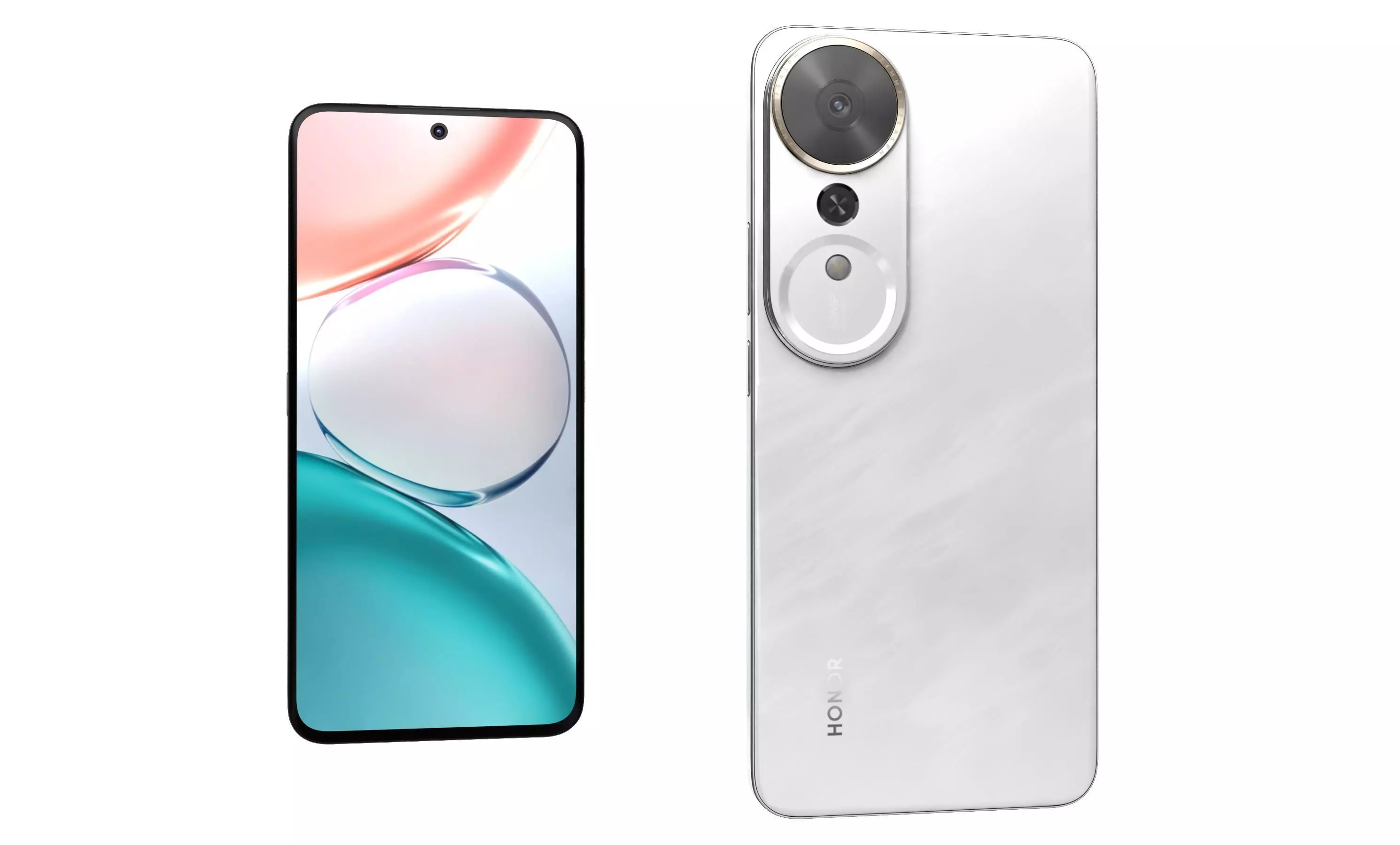 Honor Play 70 Plus White 3D model_0