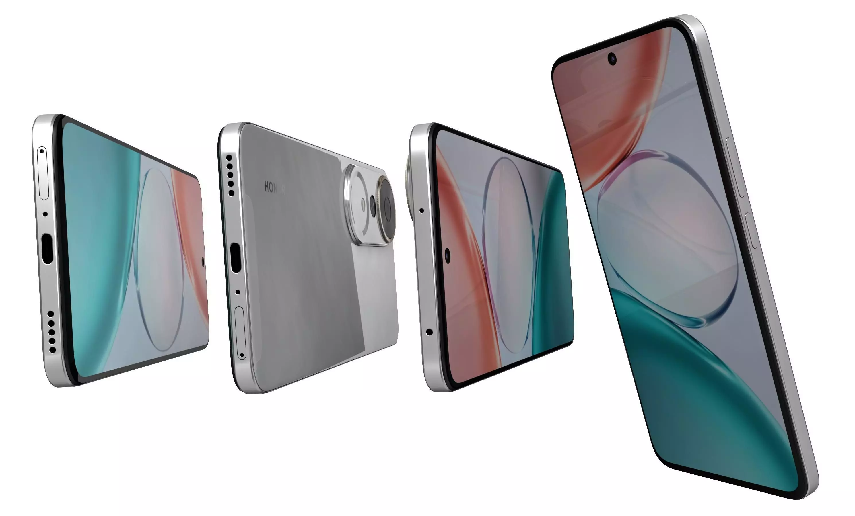 Honor Play 70 Plus White 3D model_6