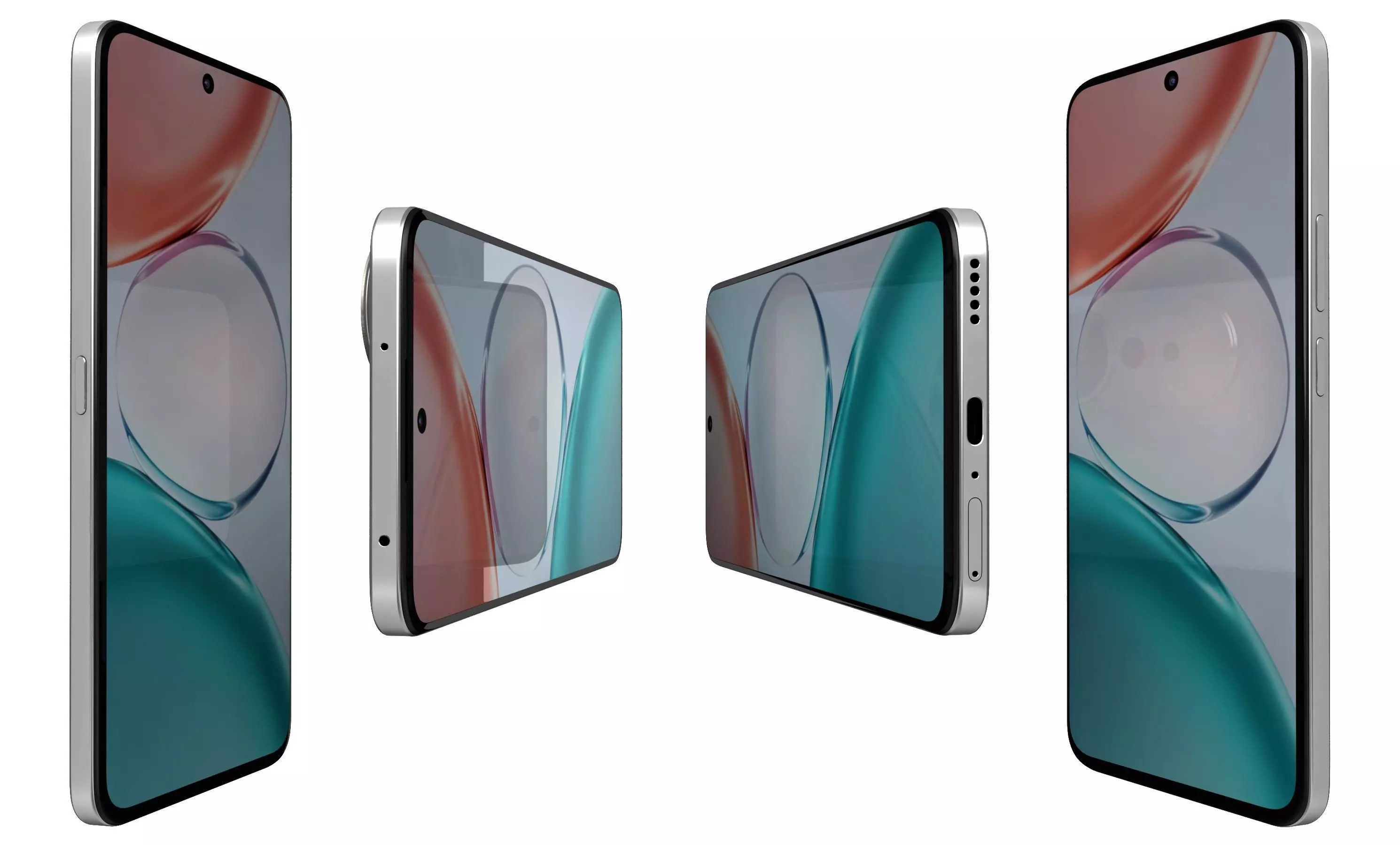 Honor Play 70 Plus White 3D model_1