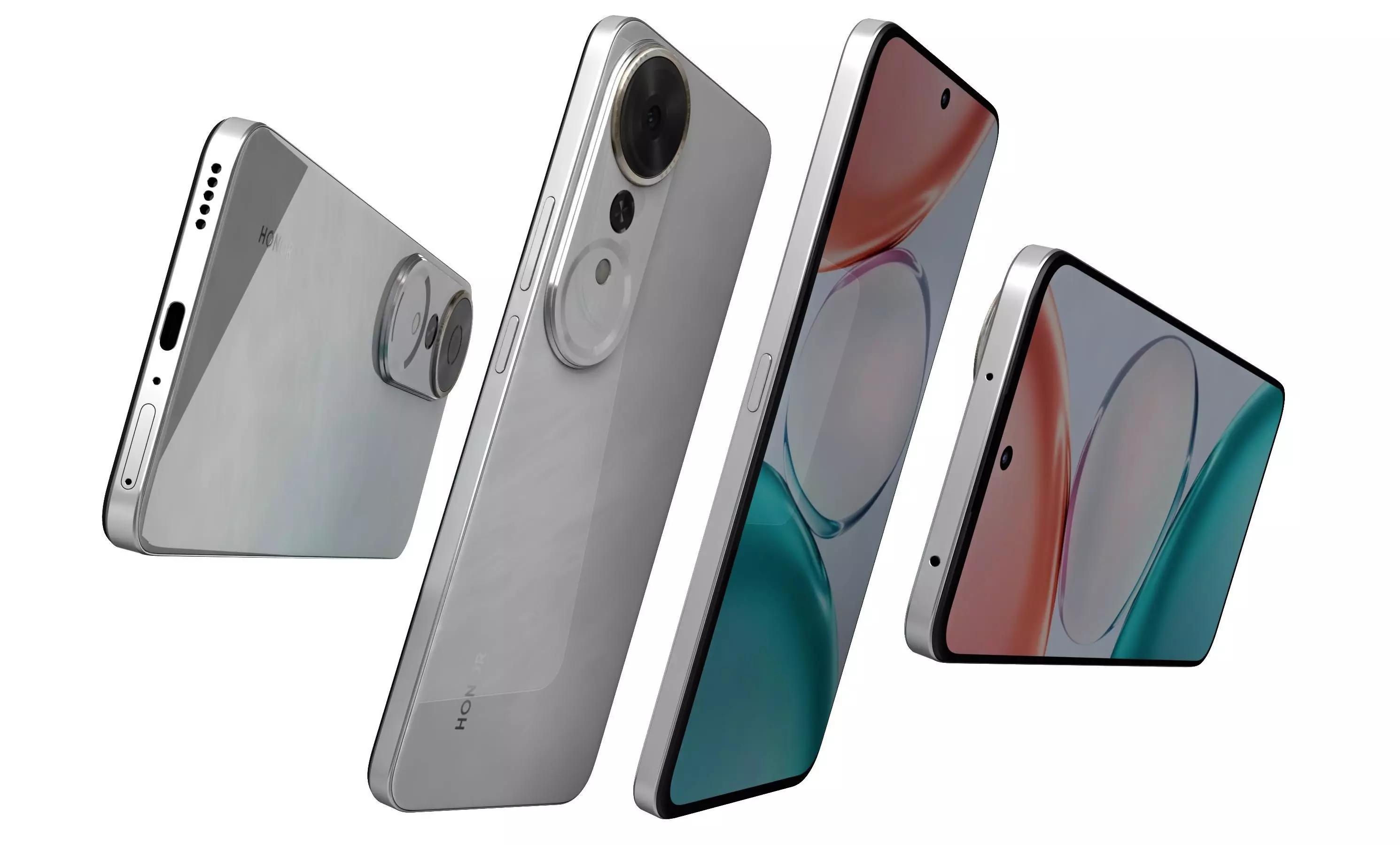 Honor Play 70 Plus White 3D model_5