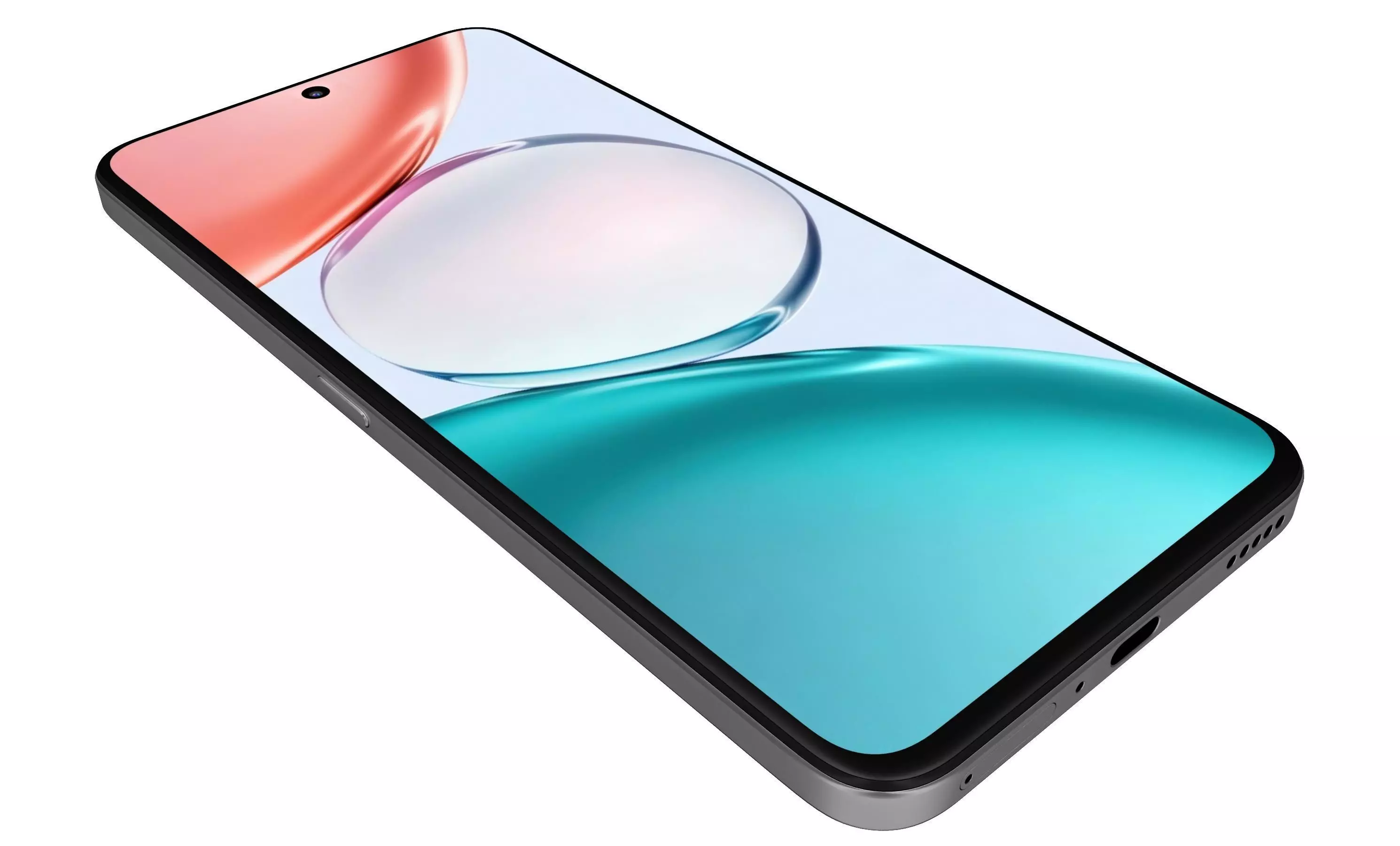 Honor Play 70 Plus White 3D model_8