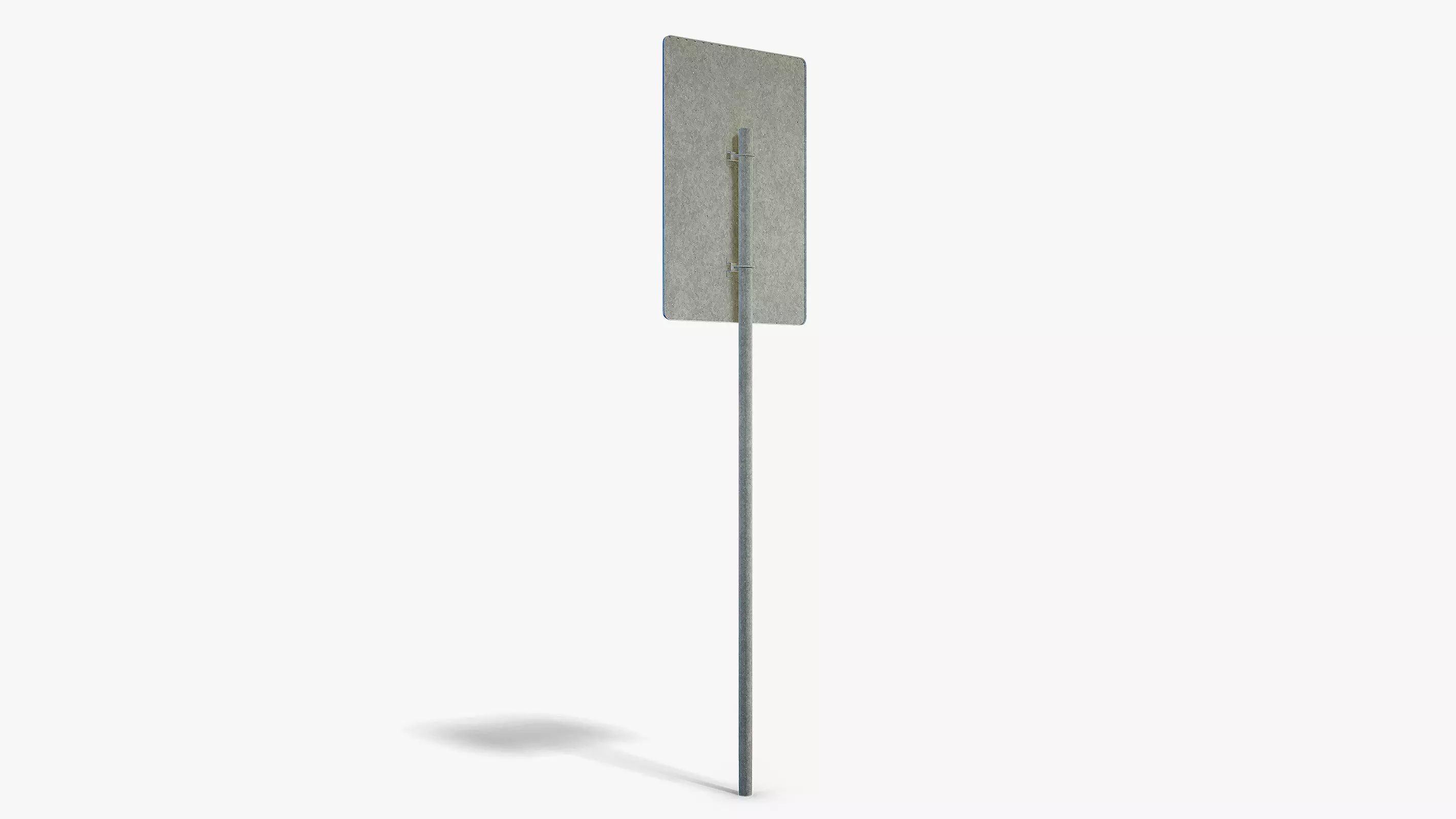 Gas Station Info Sign Low-poly 3D model_4