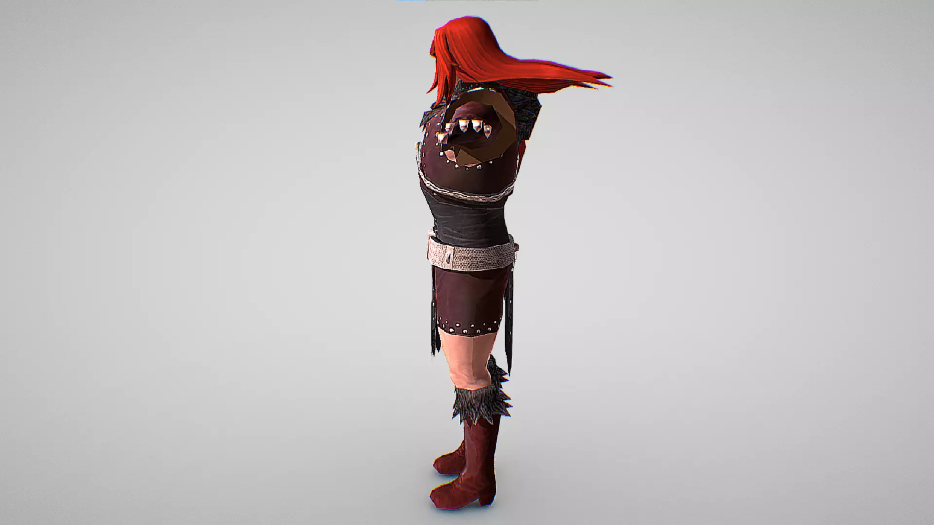 Simon Belmont - Spirit Fire - Castlevania - All 8 Skins Included Low-poly 3D model_12