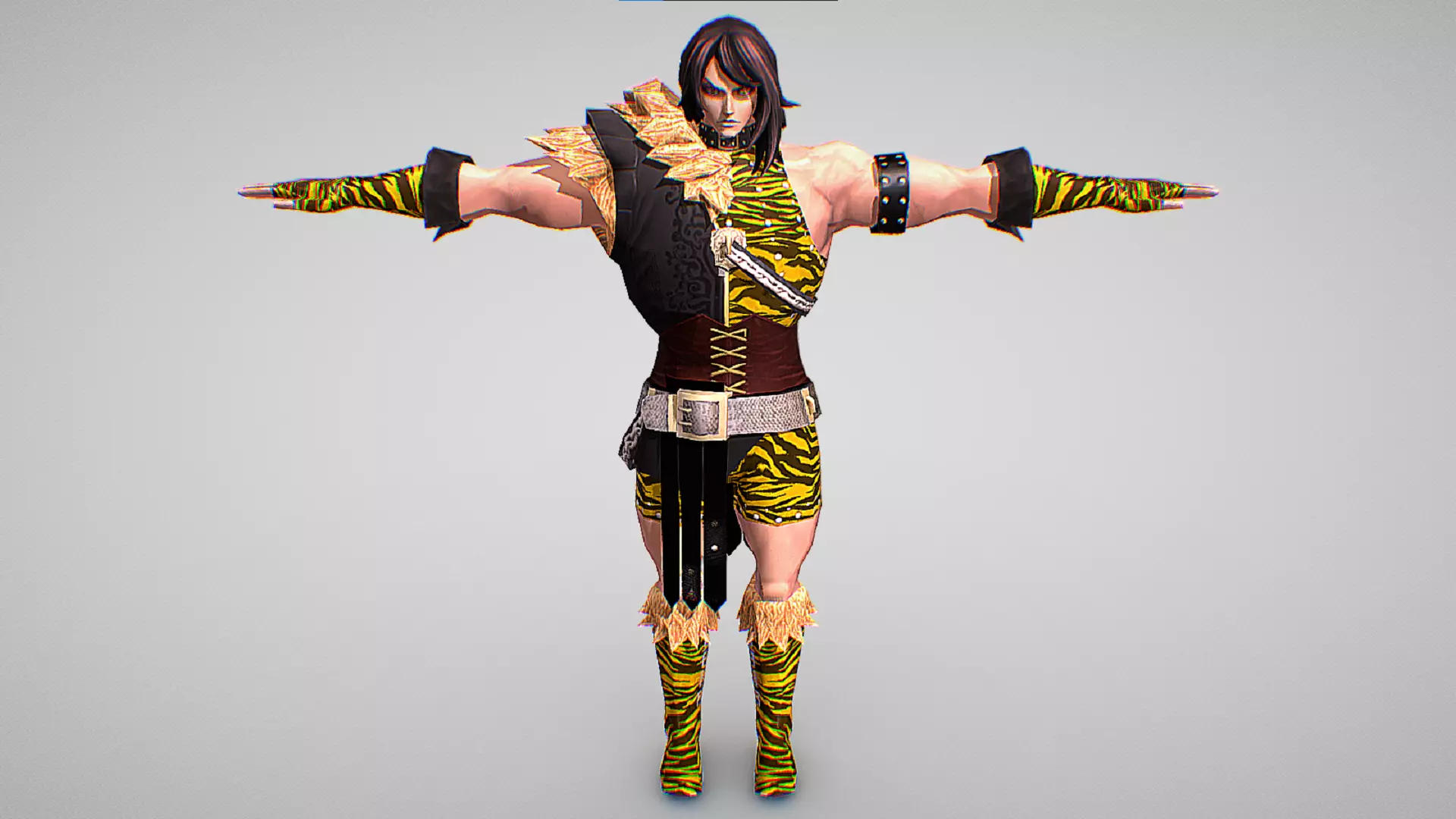 Simon Belmont - Spirit Fire - Castlevania - All 8 Skins Included Low-poly 3D model_2