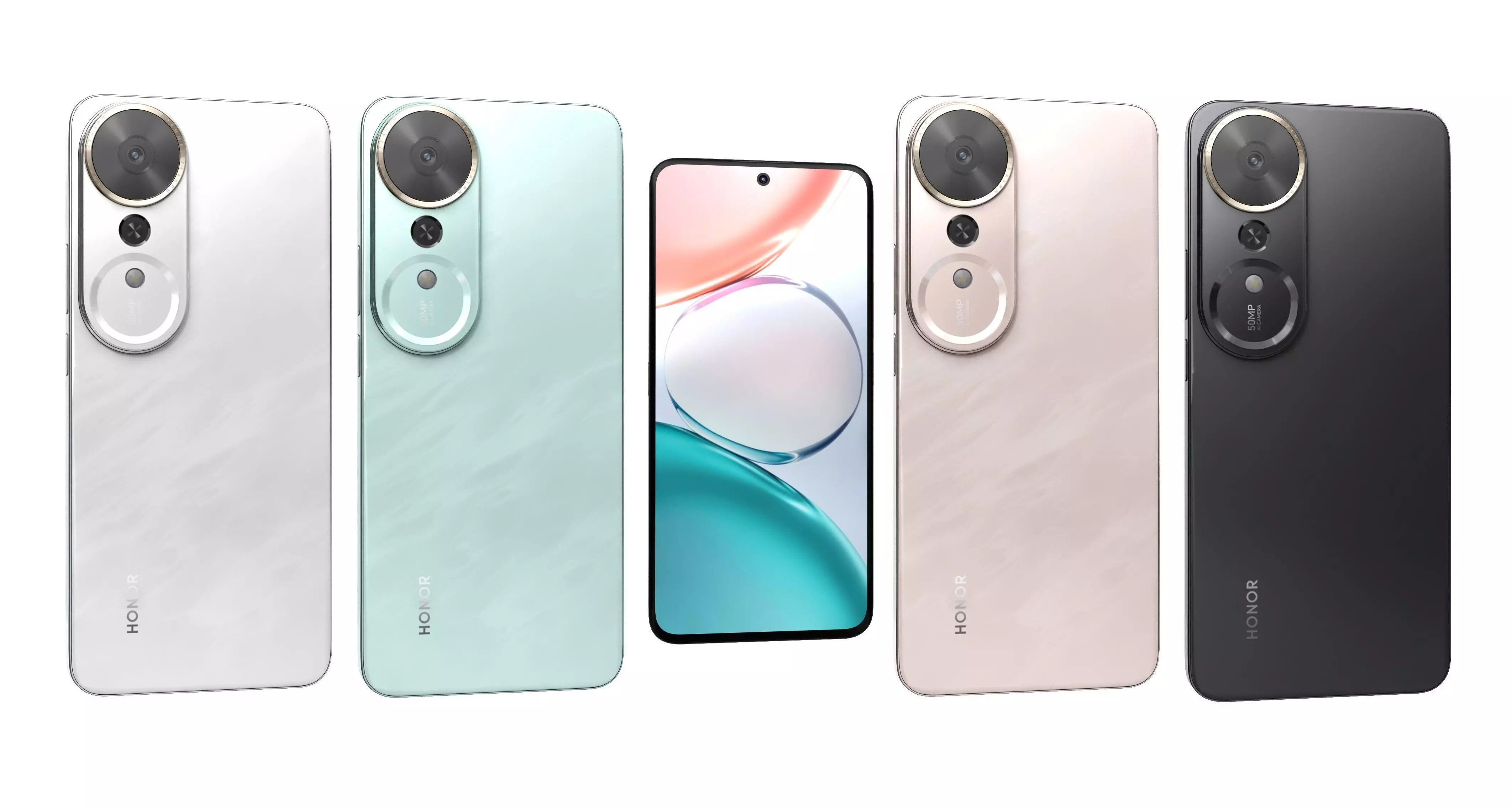 Honor Play 70 Plus All Colors 3D model_0