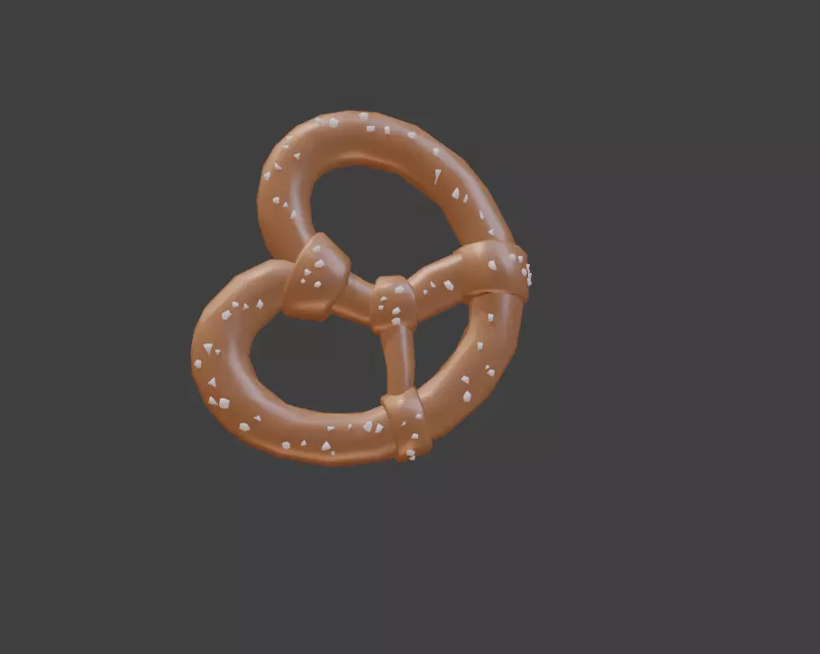 pretzel 3D model_0