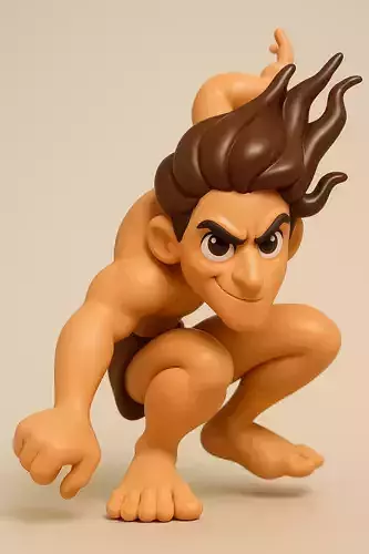 Tarzan 3D Model