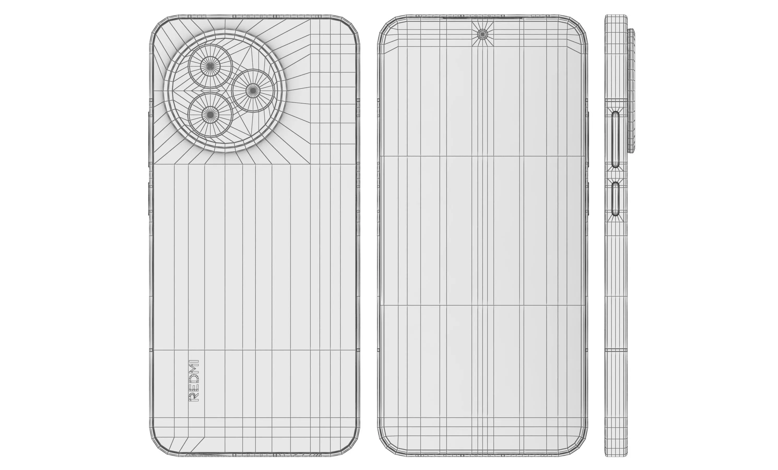 Xiaomi Redmi  K80 Ultra White 3D model_14