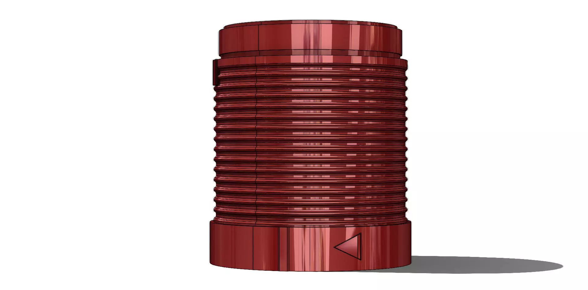 Modulo LED Vermelho WEG LTW ML50 1C E26 Red Led Module 3D model_17