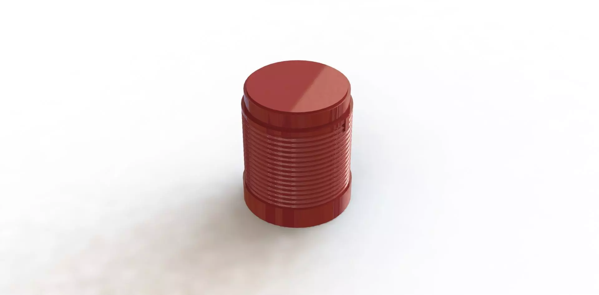 Modulo LED Vermelho WEG LTW ML50 1C E26 Red Led Module 3D model_0