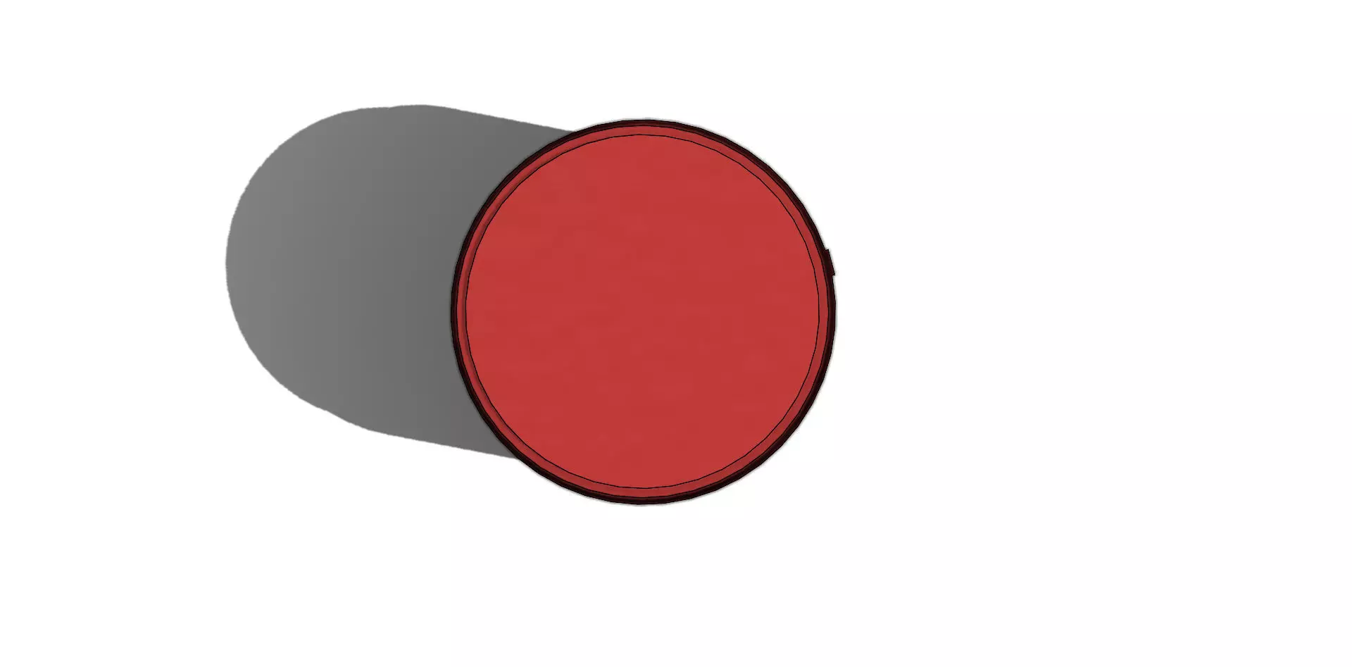 Modulo LED Vermelho WEG LTW ML50 1C E26 Red Led Module 3D model_5