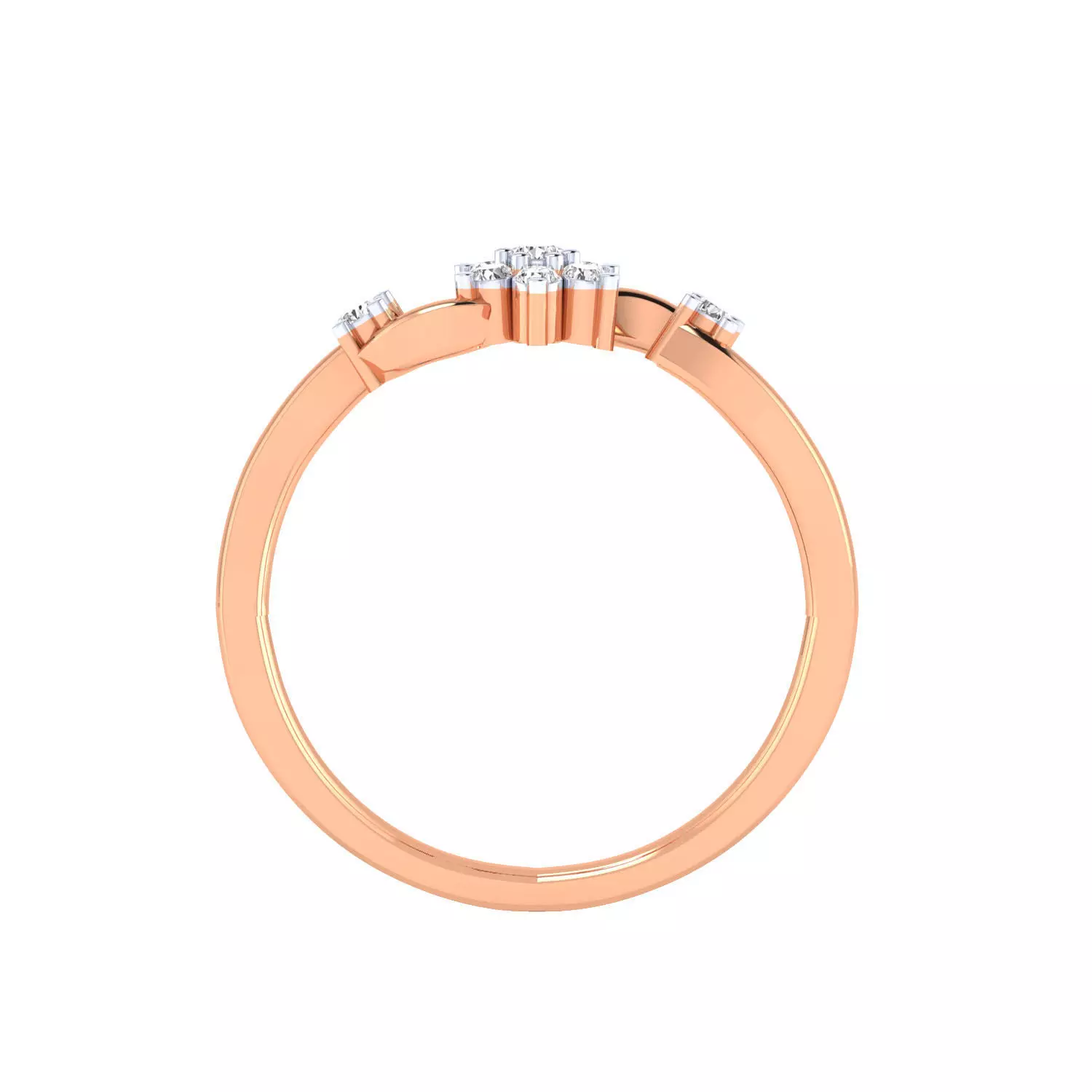 Women Ring Render 3dm STL MTL SLC JCD OBJ FBX Details 3D print model_13