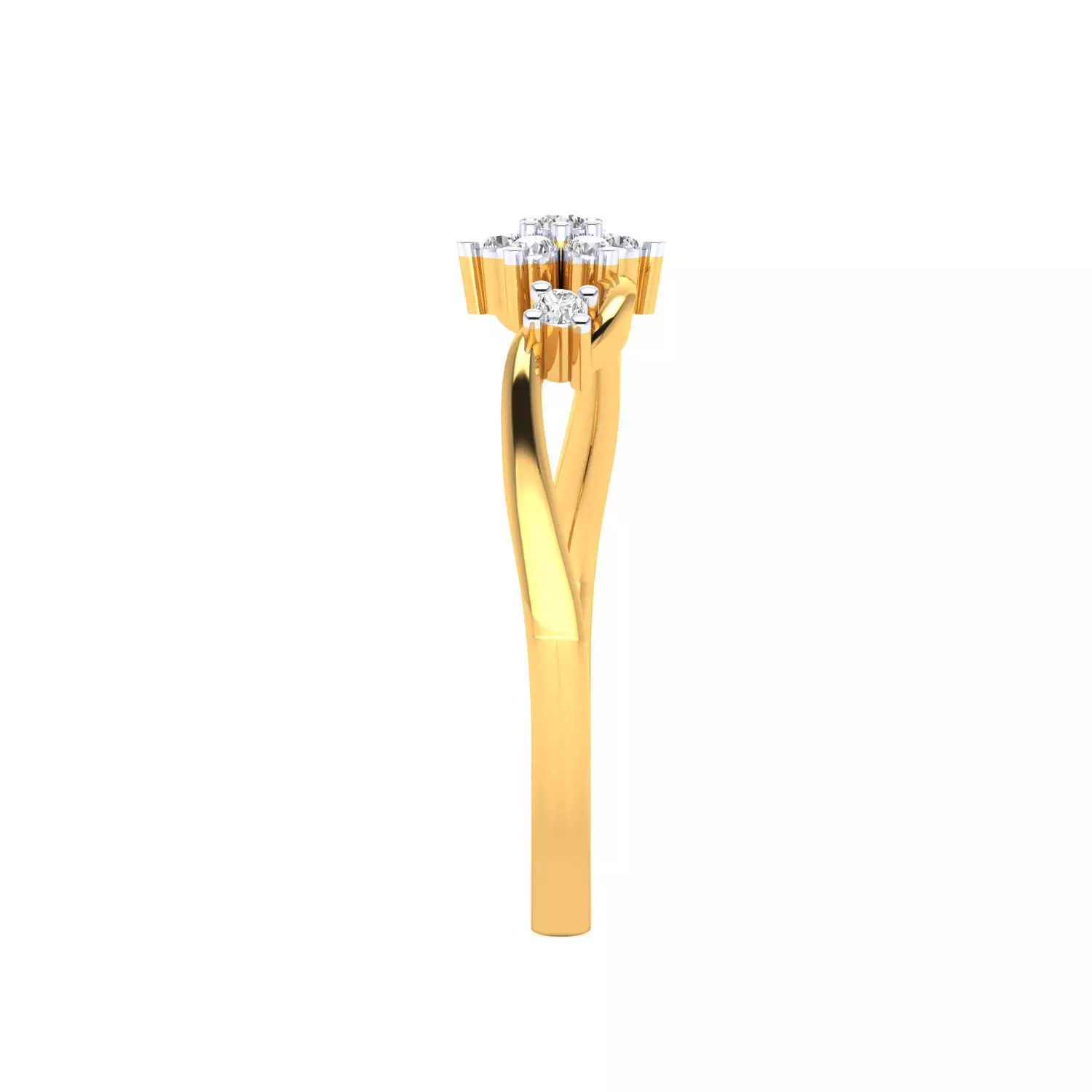 Women Ring Render 3dm STL MTL SLC JCD OBJ FBX Details 3D print model_6