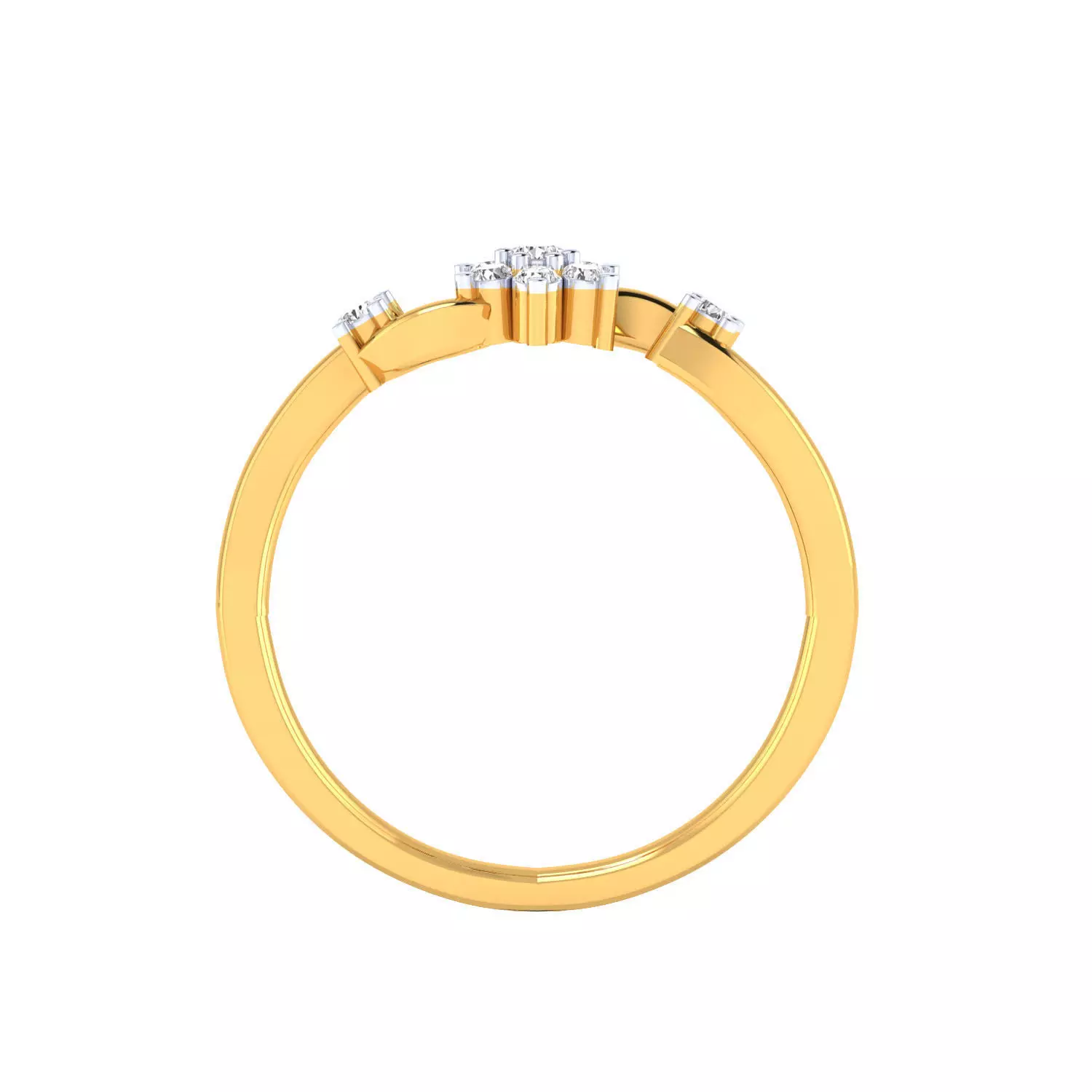 Women Ring Render 3dm STL MTL SLC JCD OBJ FBX Details 3D print model_23