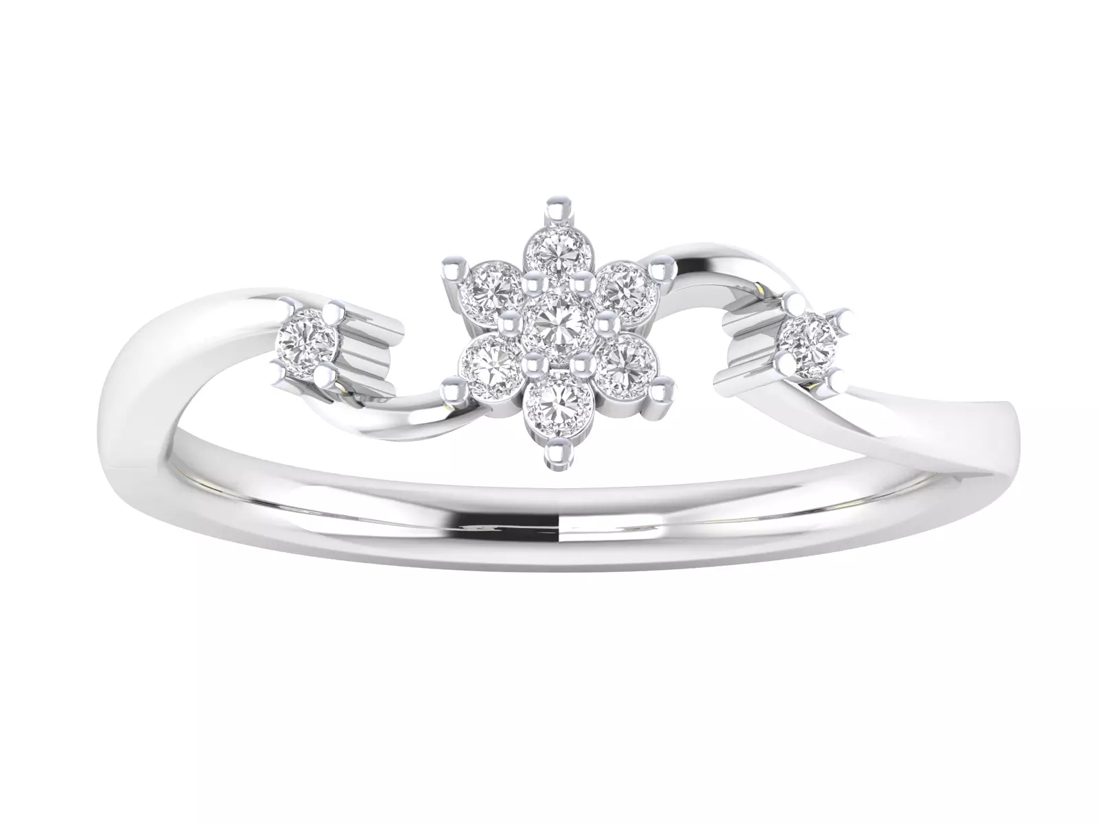 Women Ring Render 3dm STL MTL SLC JCD OBJ FBX Details 3D print model_20