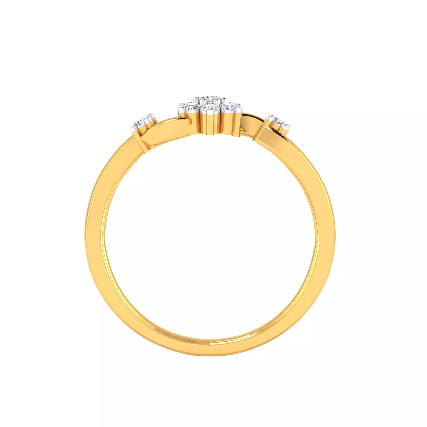 Women Ring Render 3dm STL MTL SLC JCD OBJ FBX Details 3D print model_24