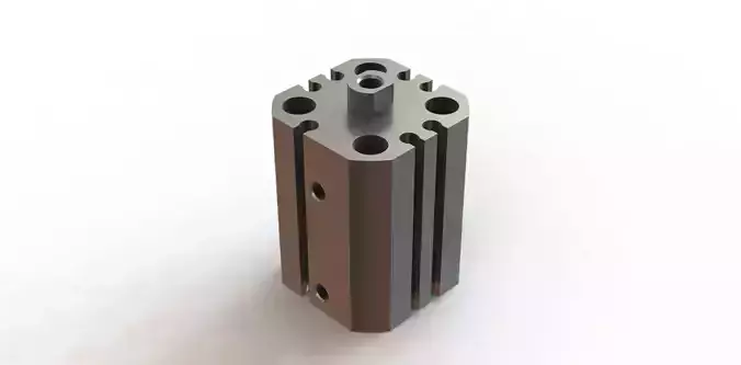 Cilindro Pneumatico SMC CD55B20 10 Pneumatic Cylinder