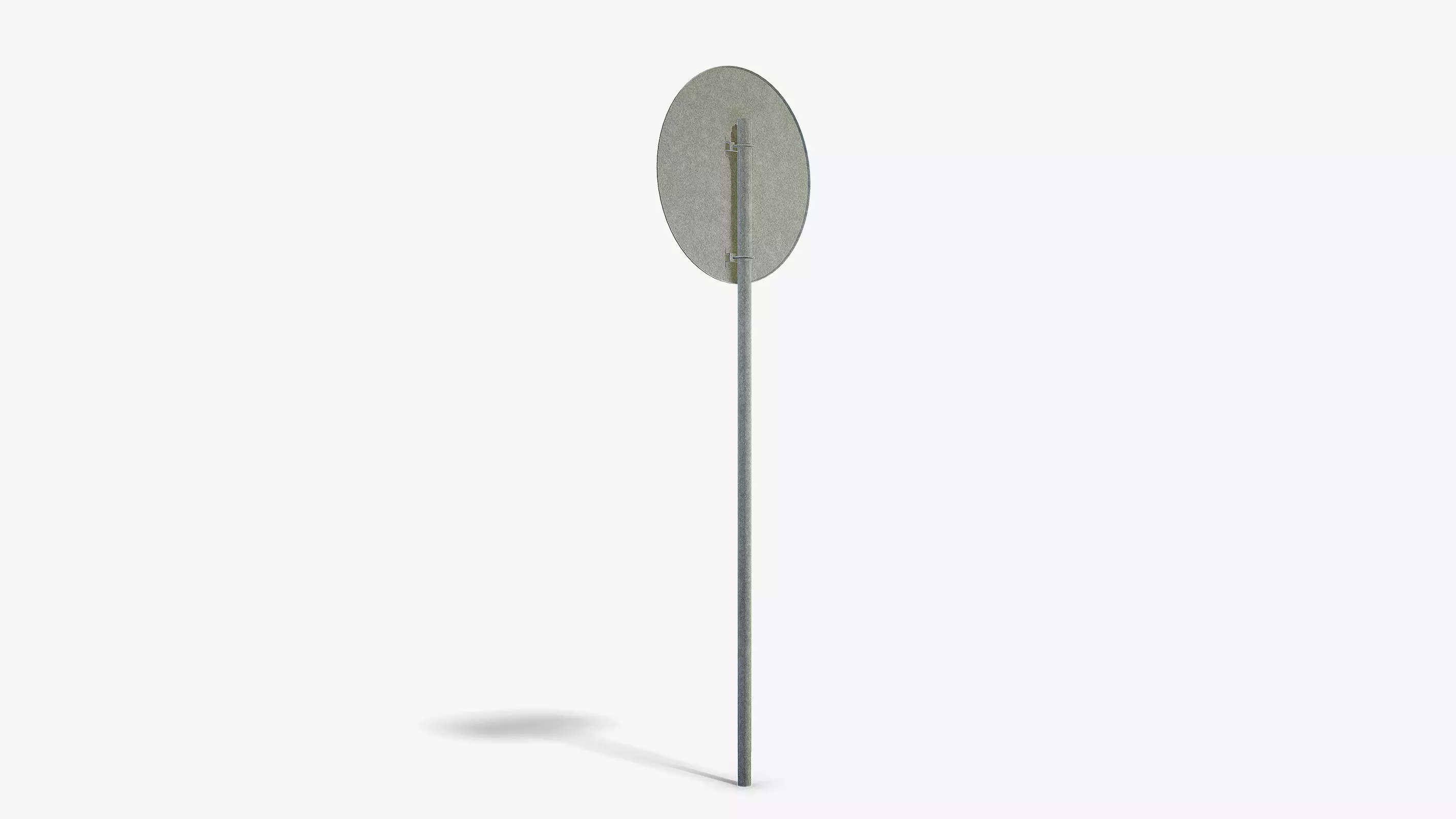 Max Height Sign Low-poly 3D model_4