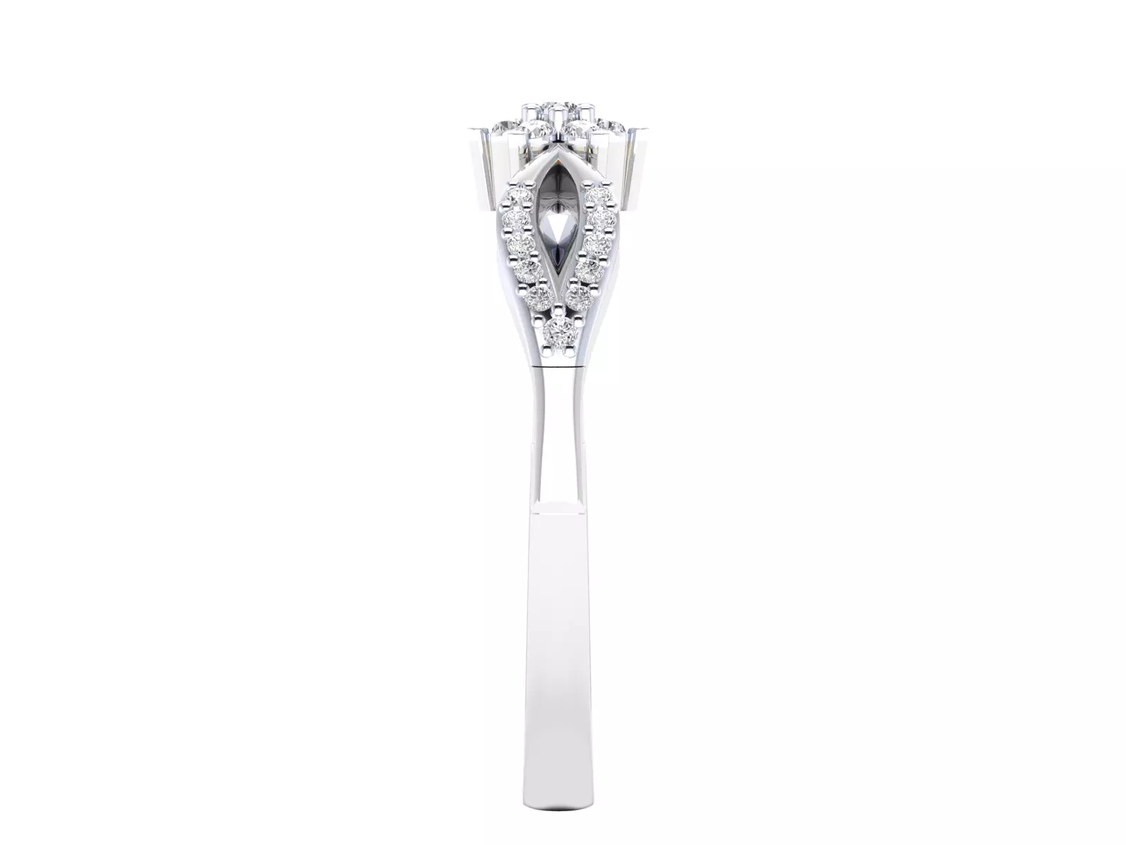 Women Ring Render 3dm STL MTL SLC JCD OBJ FBX Details 3D print model_18