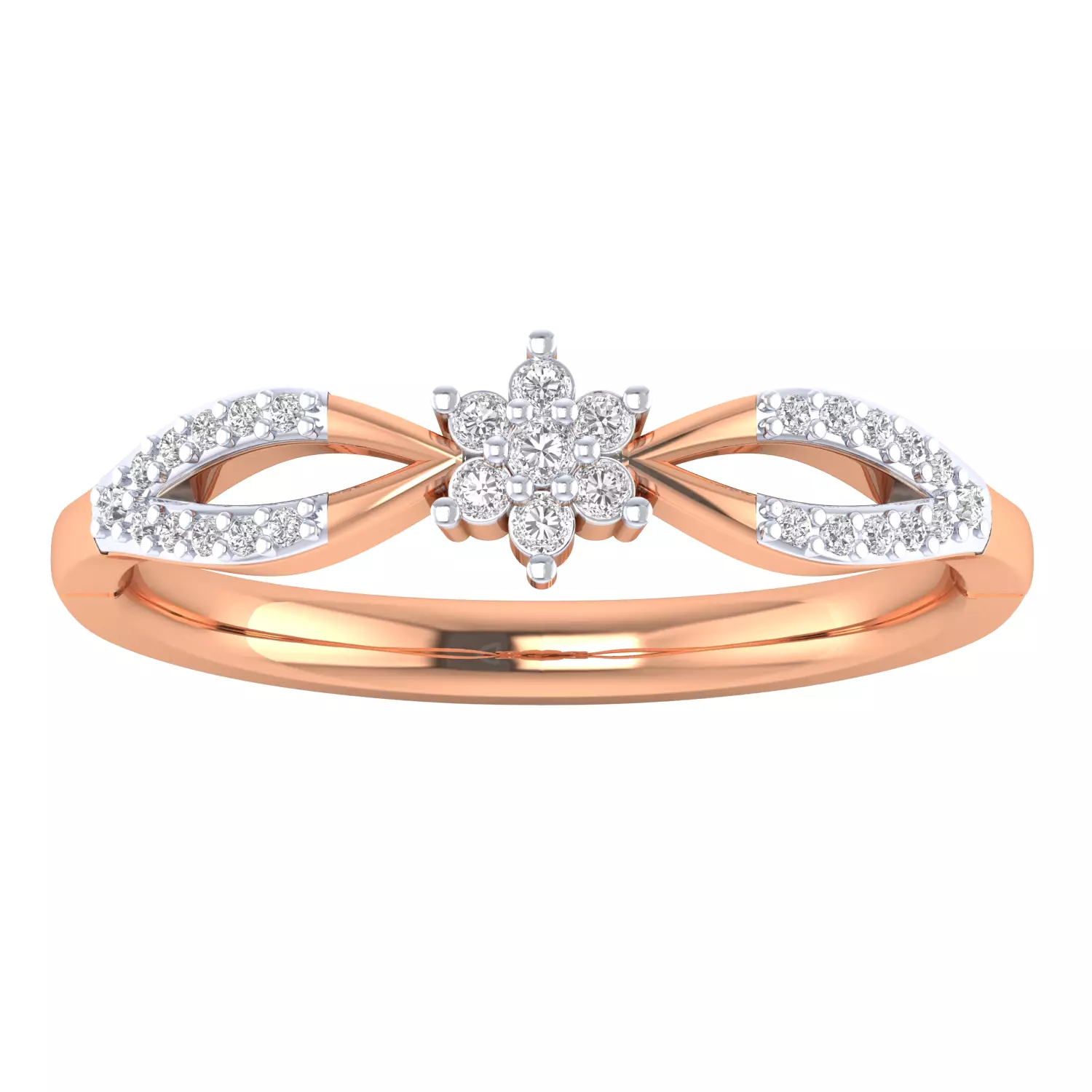 Women Ring Render 3dm STL MTL SLC JCD OBJ FBX Details 3D print model_9