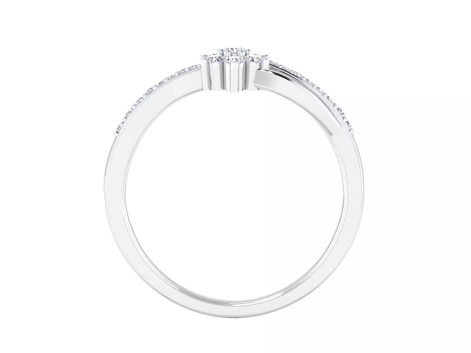 Women Ring Render 3dm STL MTL SLC JCD OBJ FBX Details 3D print model_19