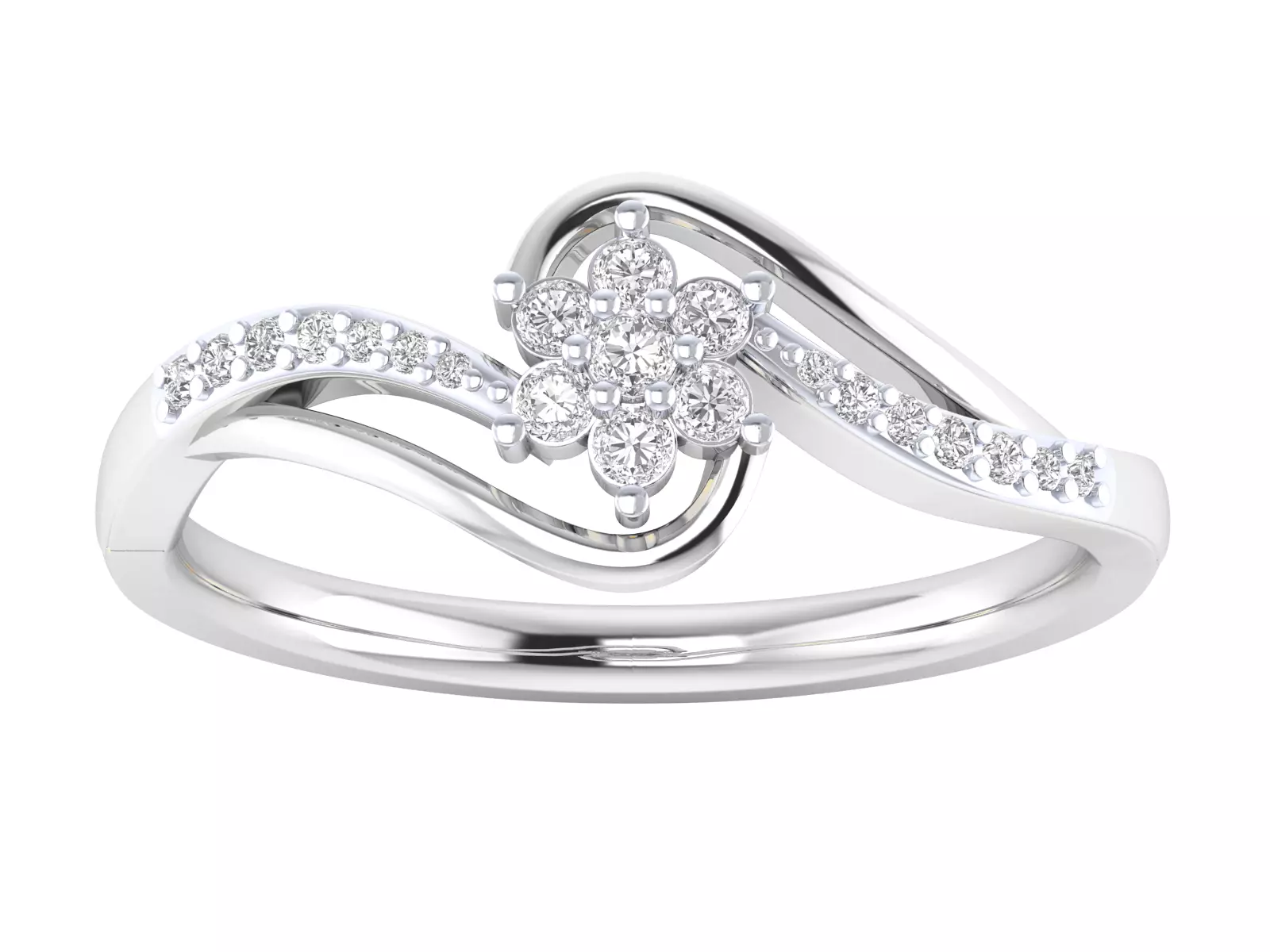 Women Ring Render 3dm STL MTL SLC JCD OBJ FBX Details 3D print model_20