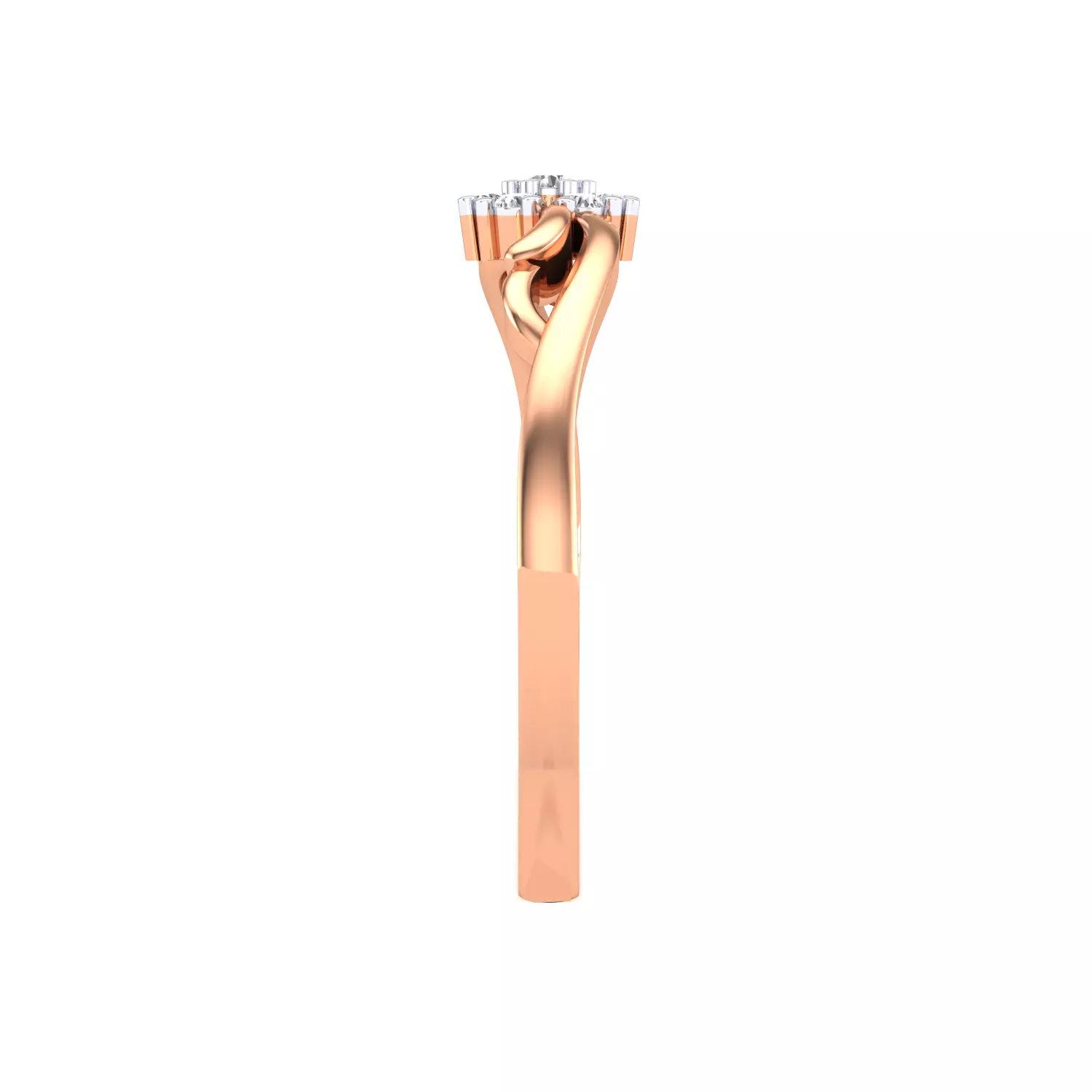 Women Ring Render 3dm STL MTL SLC JCD OBJ FBX Details 3D print model_4