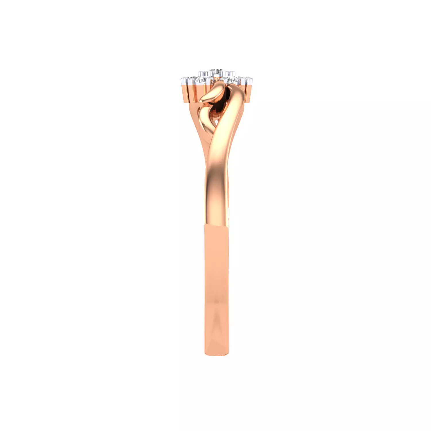 Women Ring Render 3dm STL MTL SLC JCD OBJ FBX Details 3D print model_3