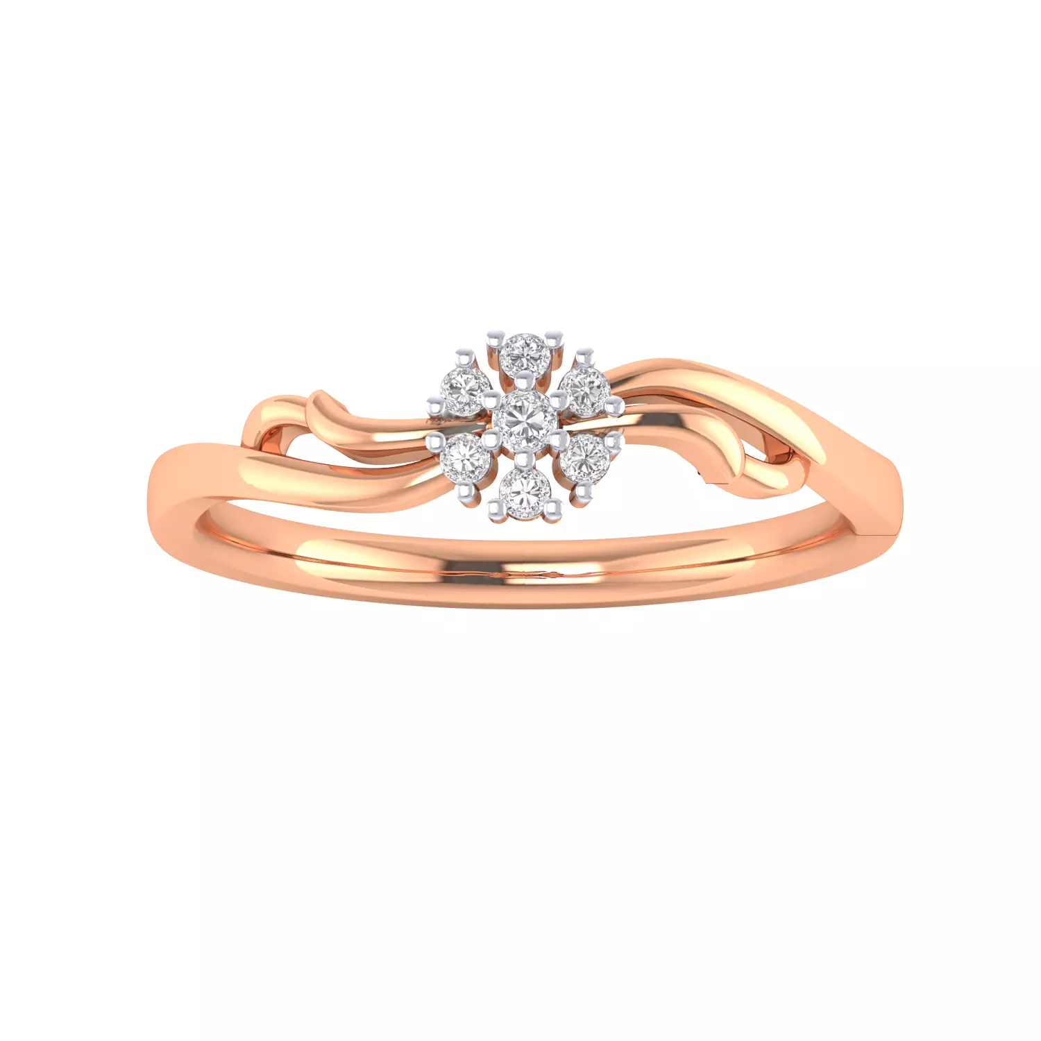 Women Ring Render 3dm STL MTL SLC JCD OBJ FBX Details 3D print model_6