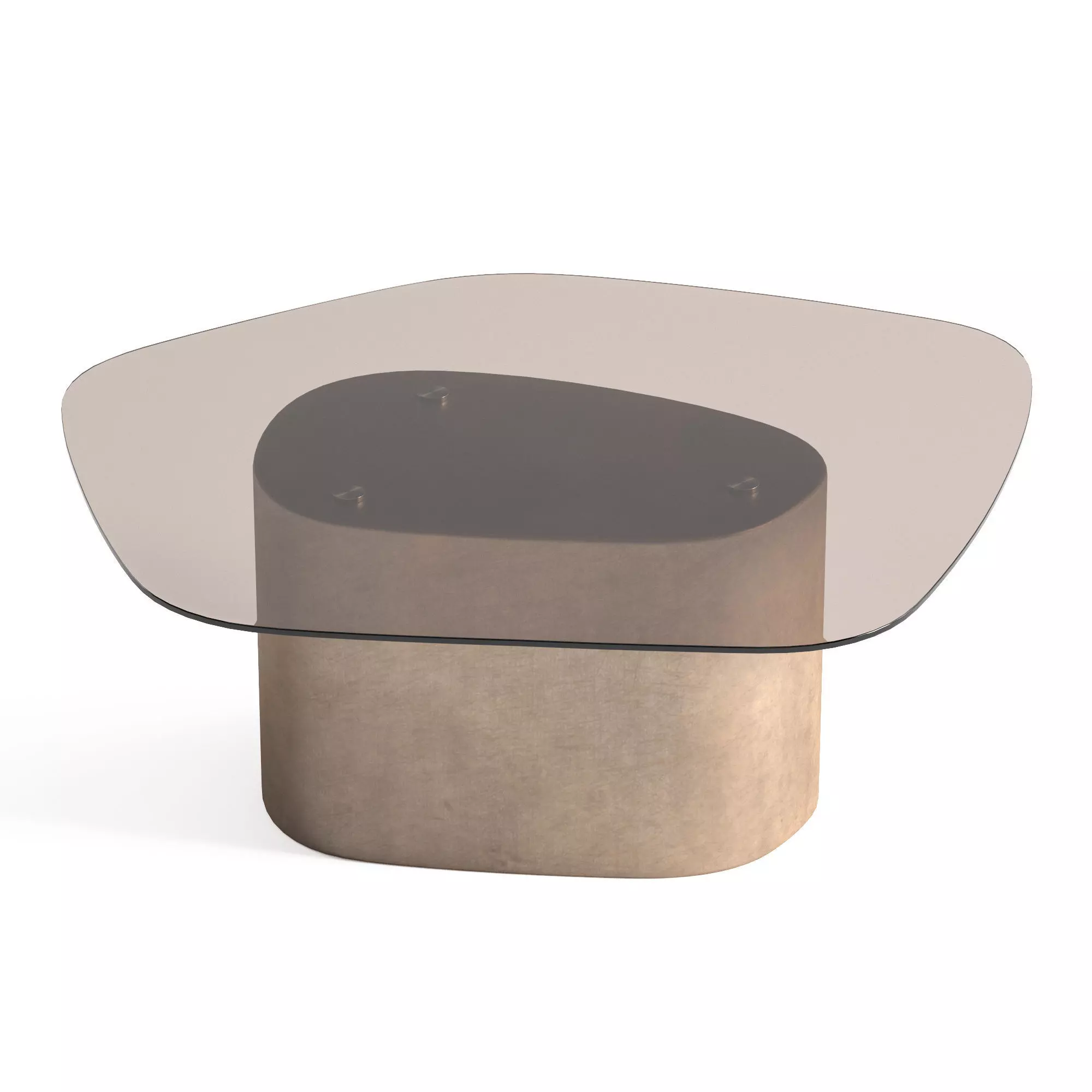 Meroni and Colzani Capri Maiori coffee tables 3D model_1
