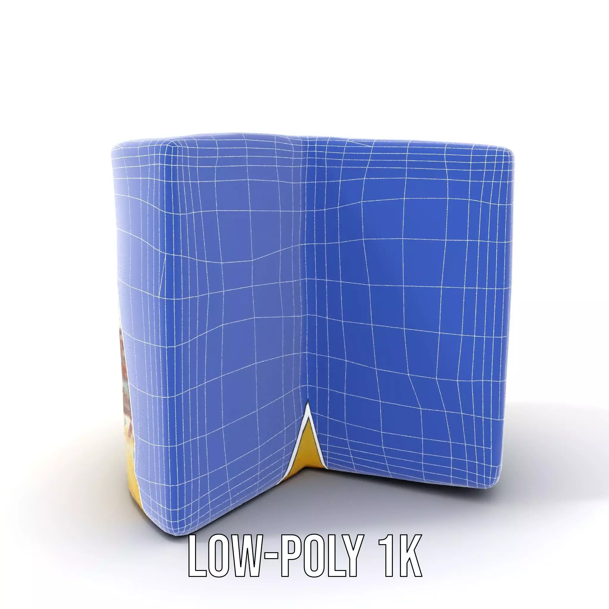 Rainbow Sprinkle Cake model pack Low-poly 3D model_14