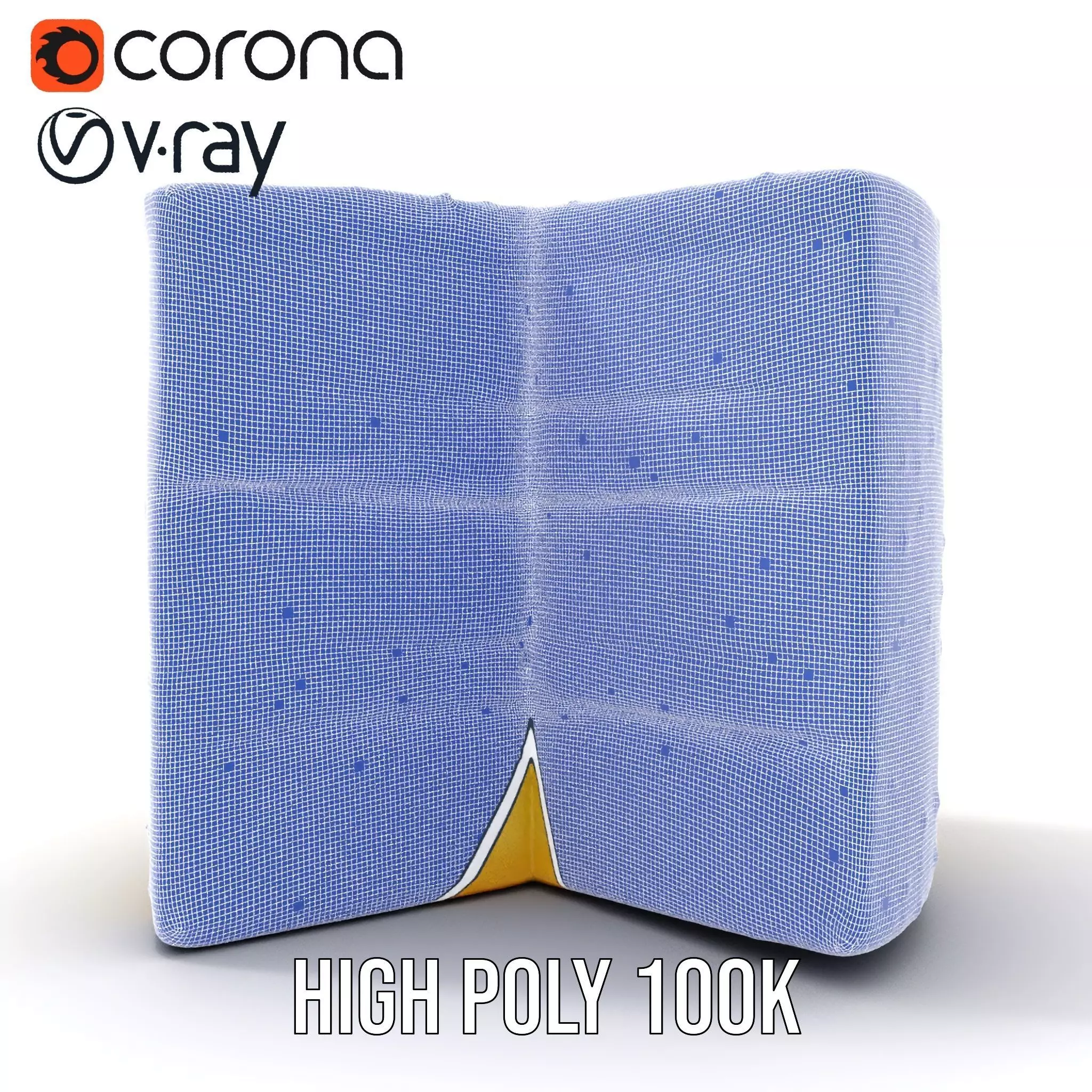 Rainbow Sprinkle Cake model pack Low-poly 3D model_33