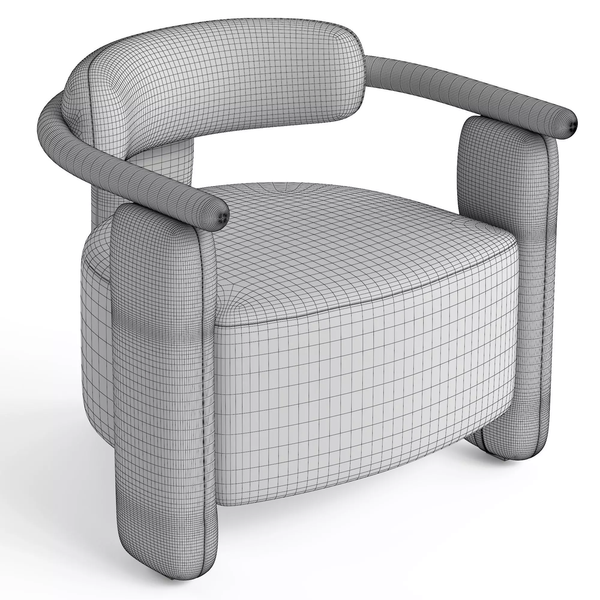 Ultis Granum armchair 3D model_8