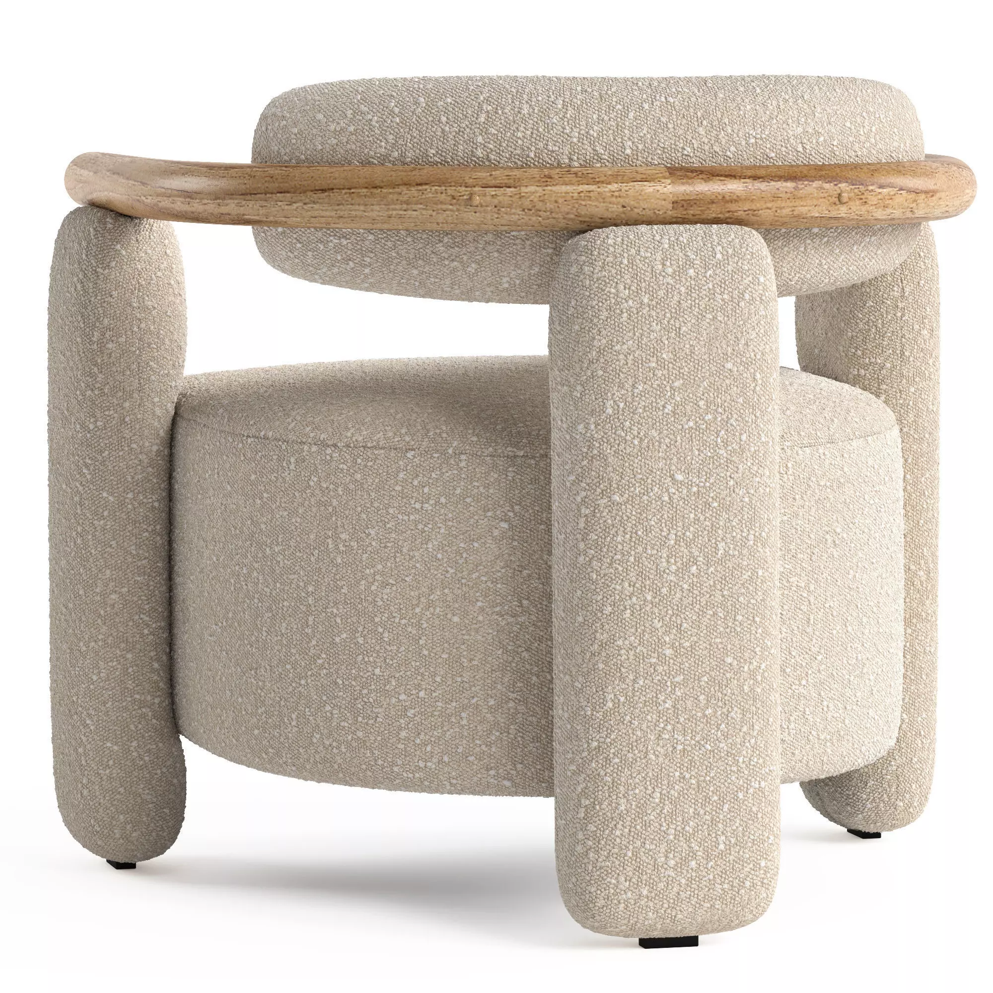 Ultis Granum armchair 3D model_2