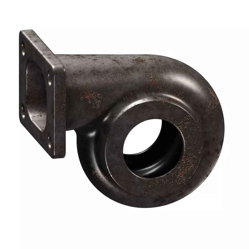 Rusty Turbine Housing 3D model_2