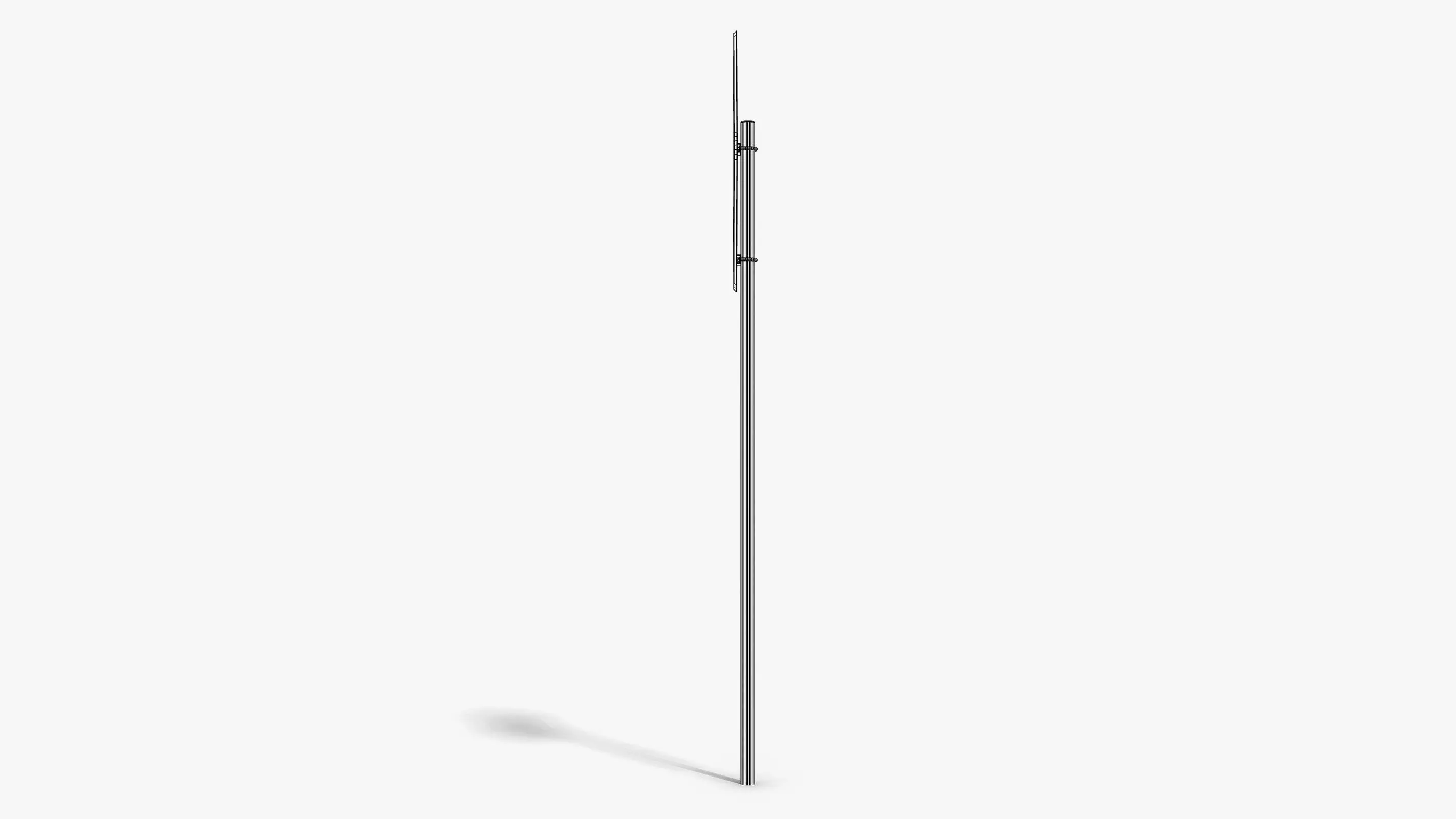 Tunnel Sign Low-poly 3D model_10