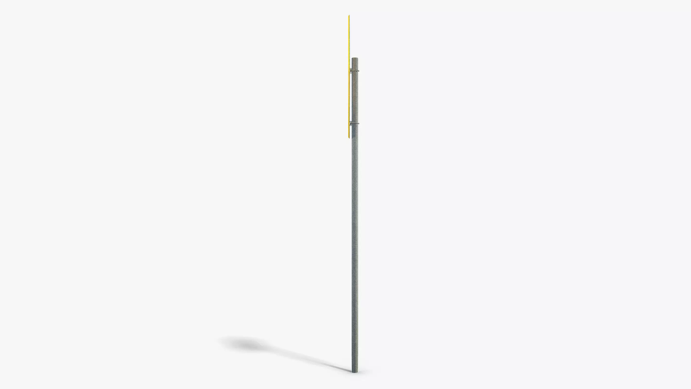 Tunnel Sign Low-poly 3D model_5