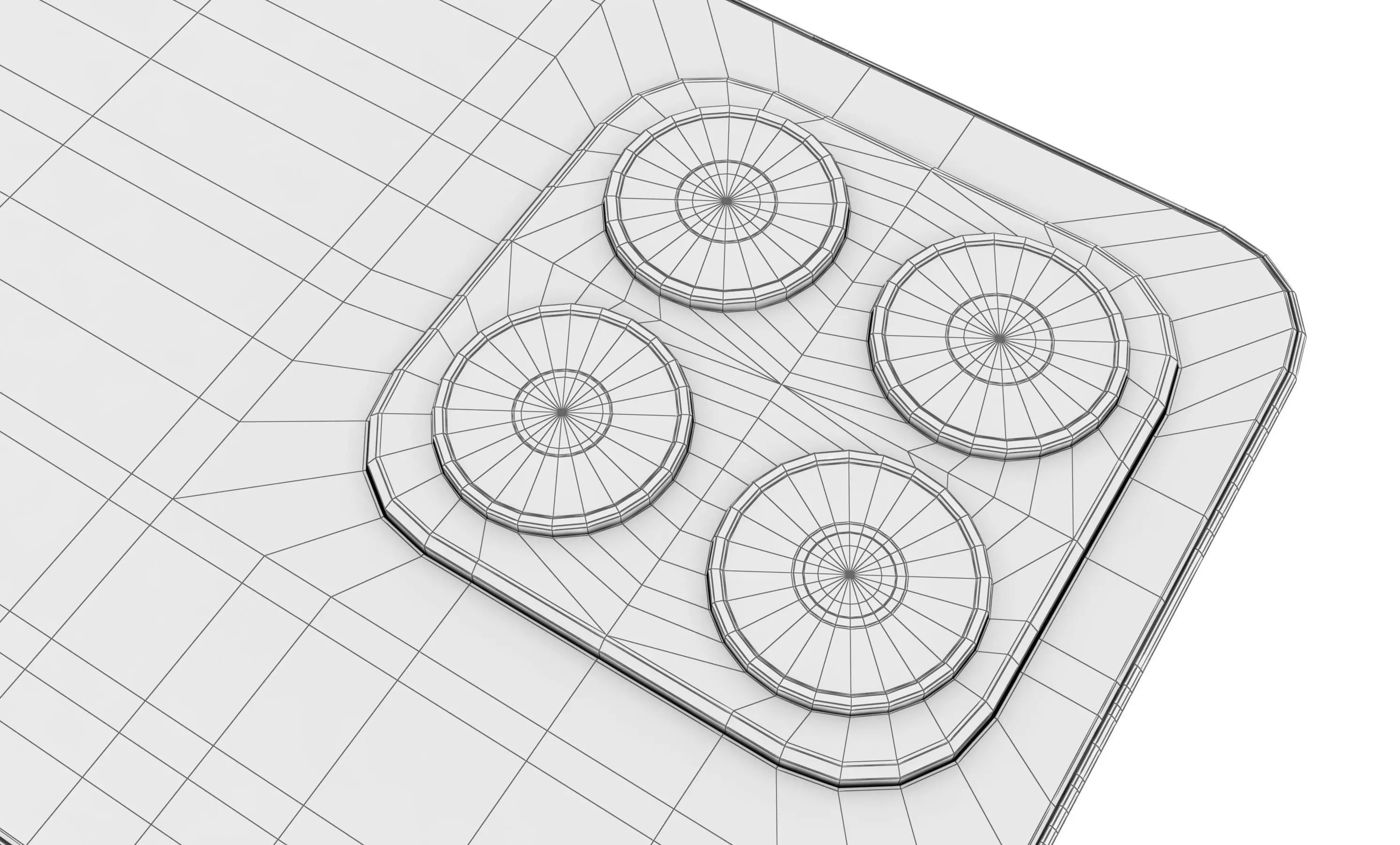 Honor X7d 4G Black And Gold 3D model_15