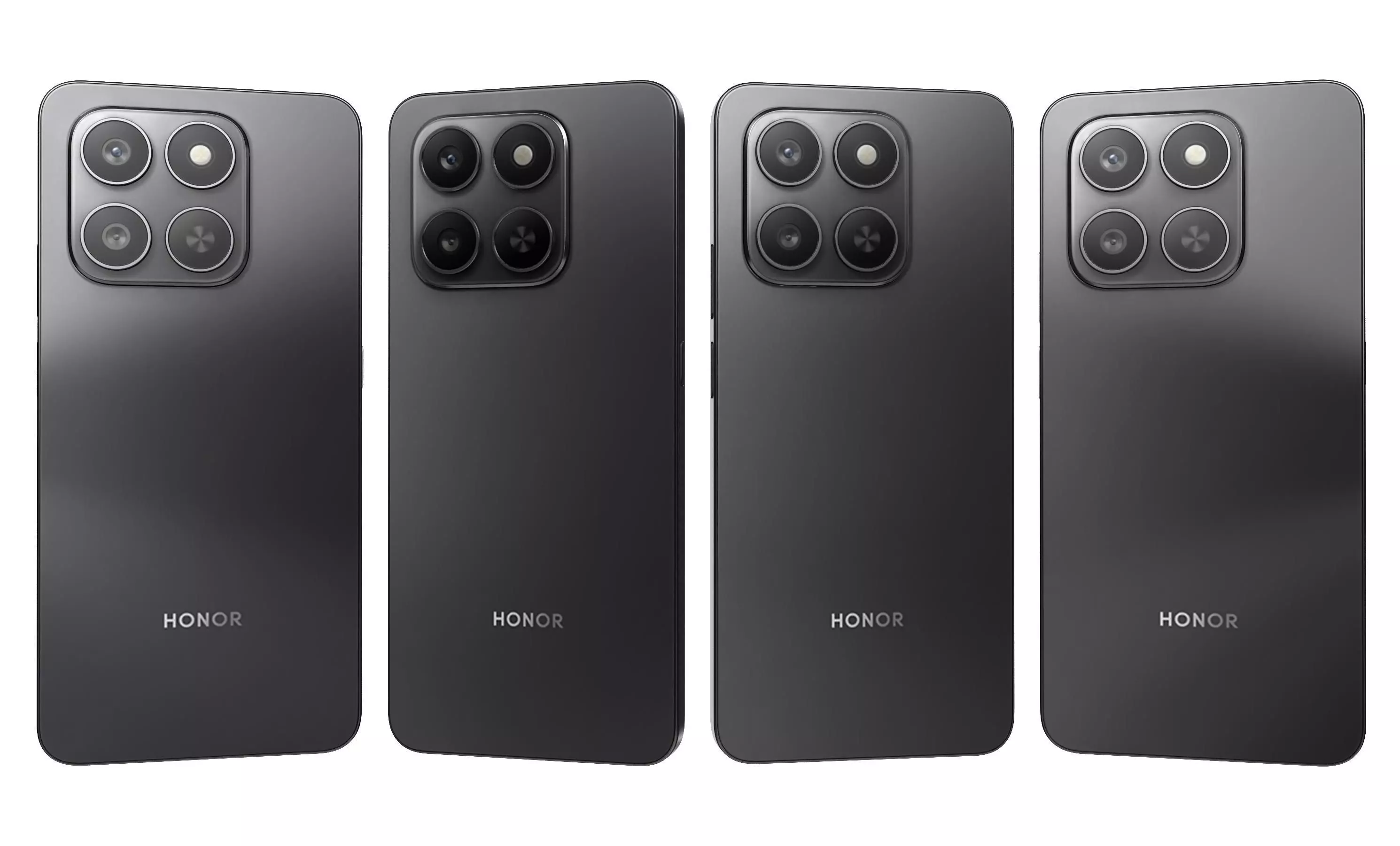 Honor X7d 4G Black And Gold 3D model_18