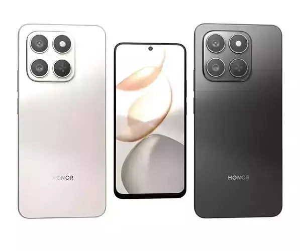 Honor X7d 4G Black And Gold