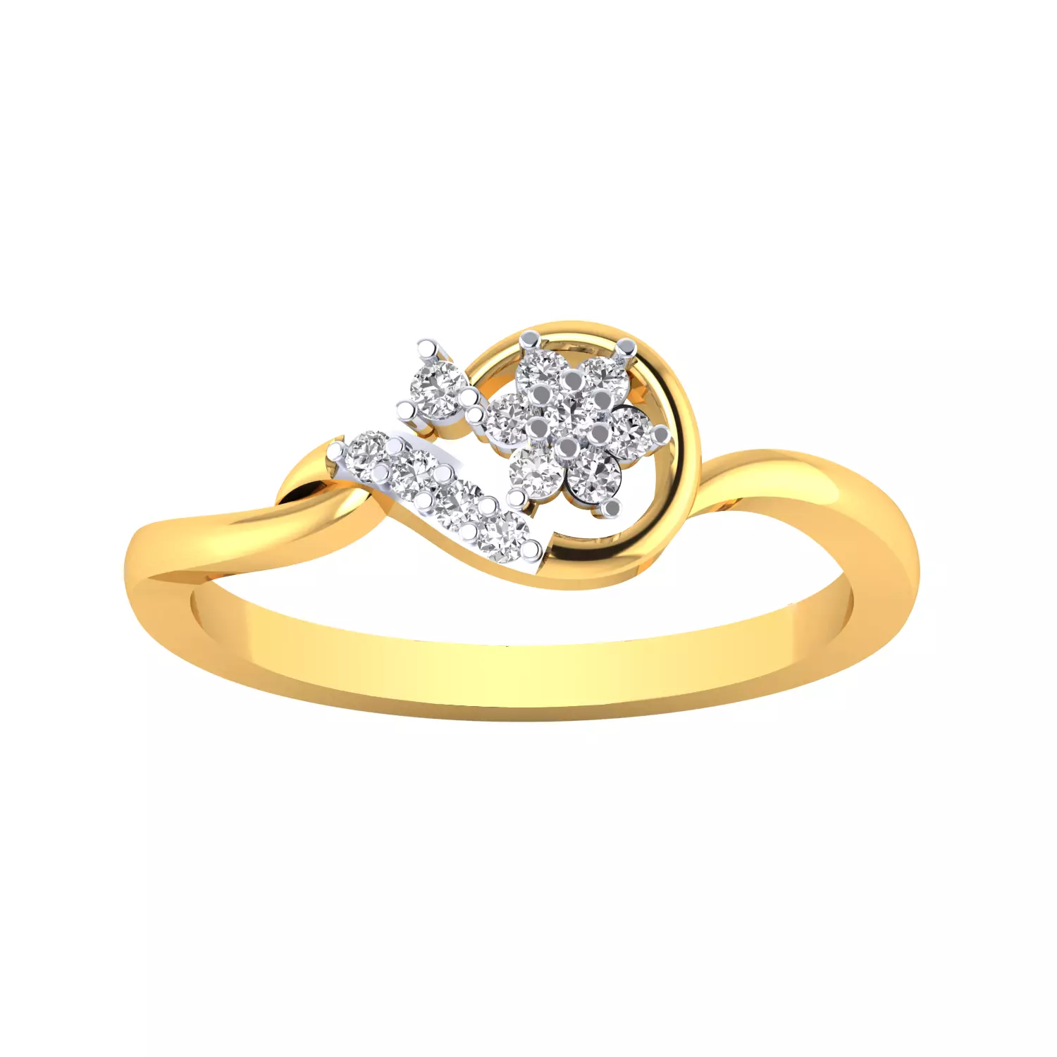  Women Ring Render 3dm STL MTL SLC JCD OBJ FBX Details 3D print model_14