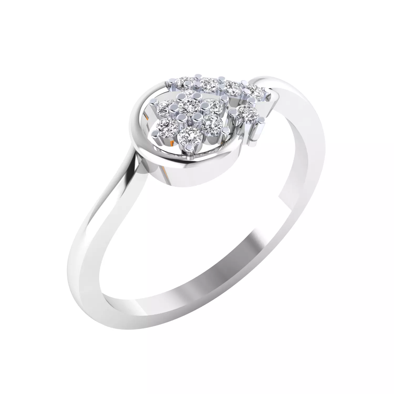  Women Ring Render 3dm STL MTL SLC JCD OBJ FBX Details 3D print model_18