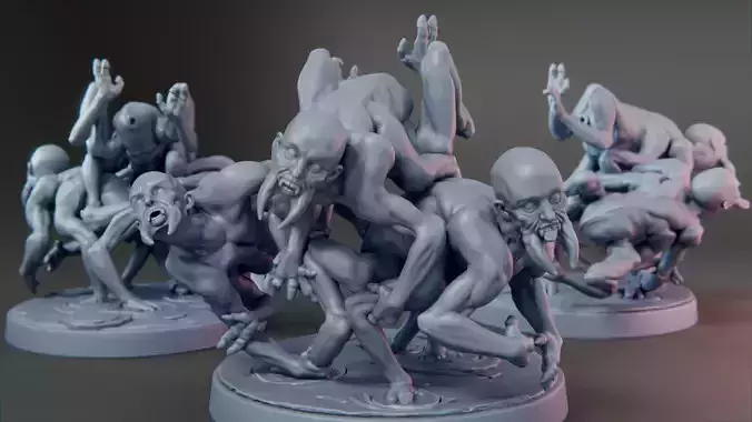 Pig Ticks C - Children of the Fly Warband - Fly Thrall